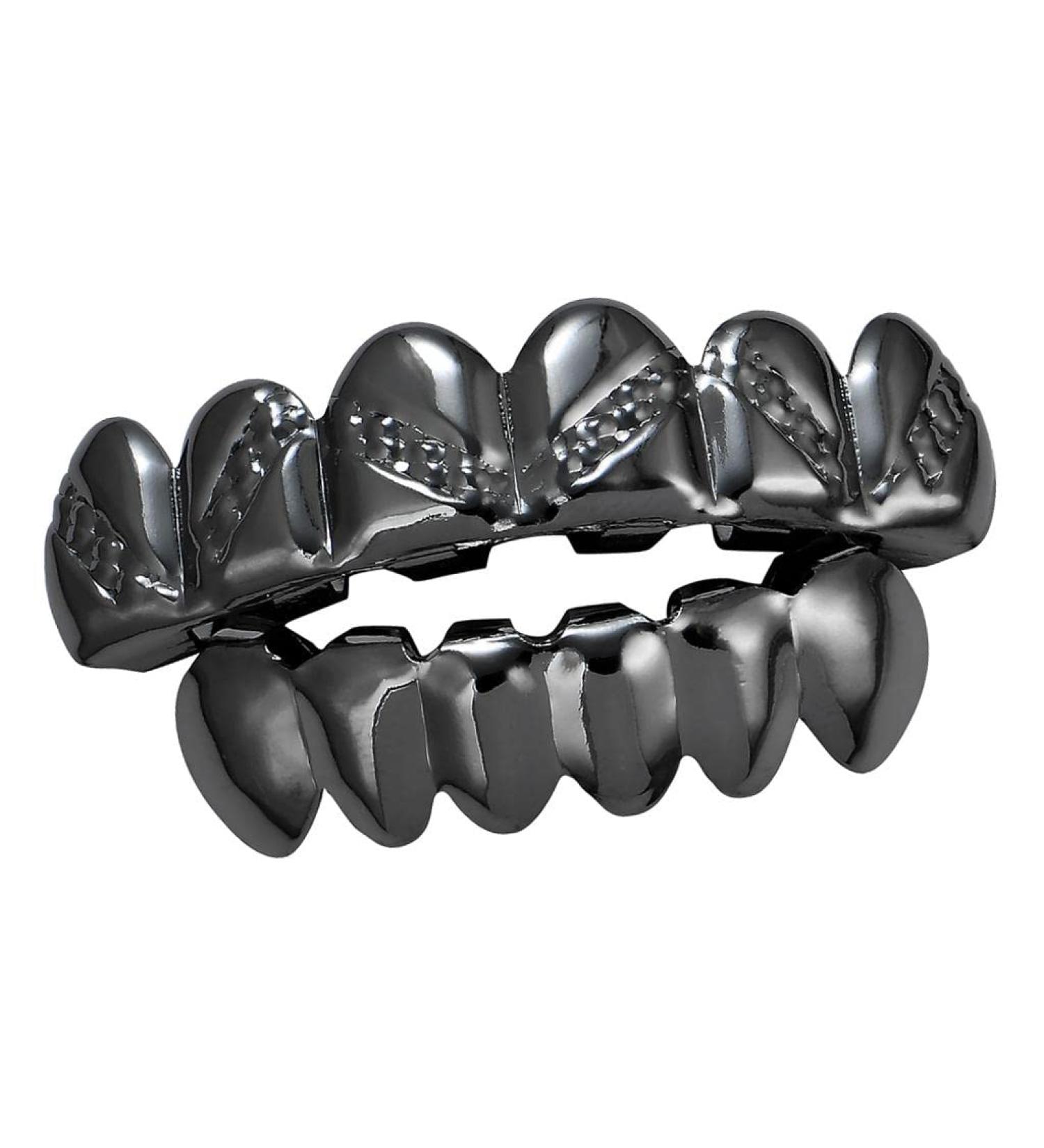 Colcolo Grill for Teeth - Shiny Twill Grill Molding Bars in 4 Colors (Black) - International Shipping Available - Buy Online on GoSupps.com