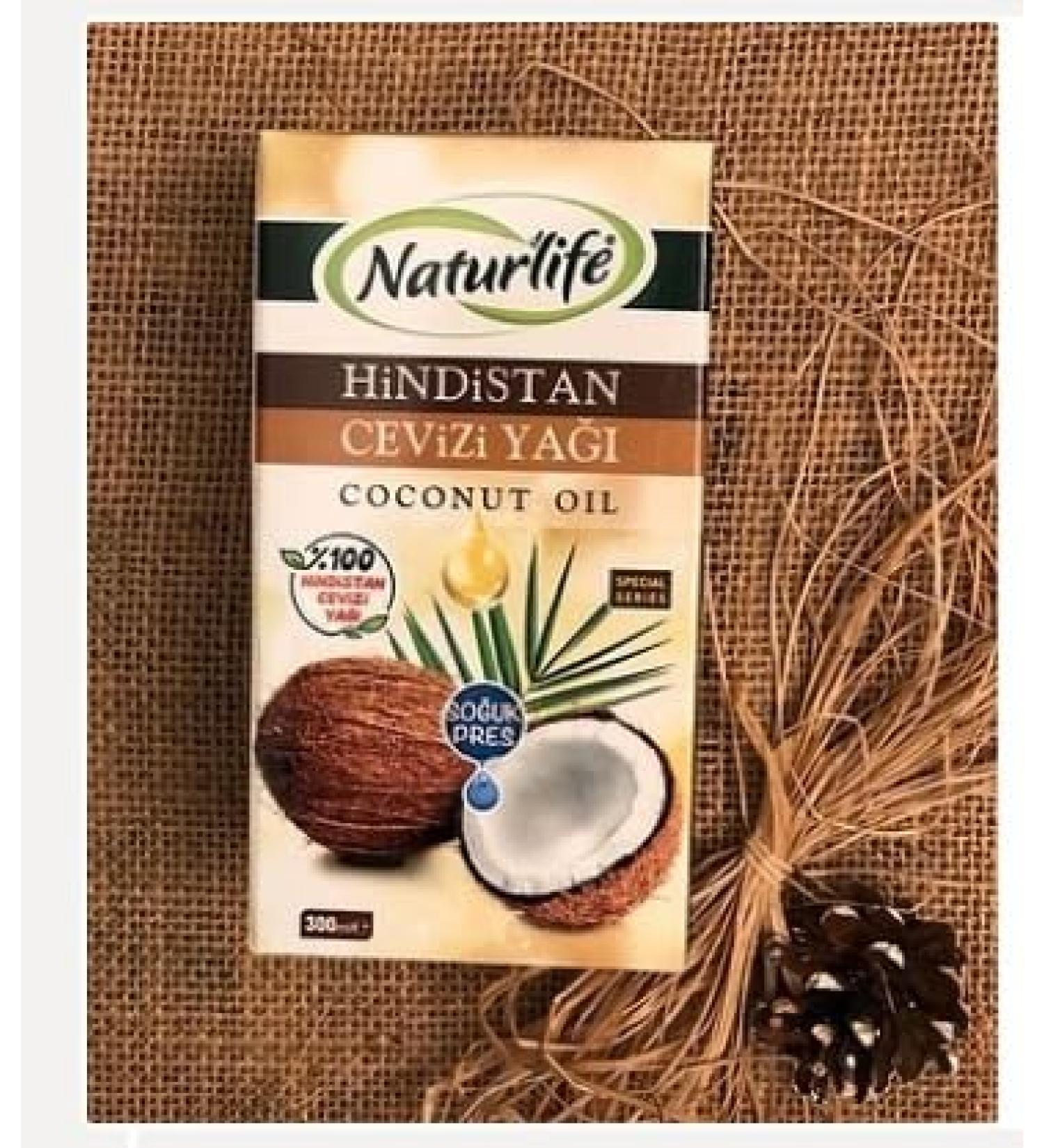 Coconut Oil 300ml - It can be eaten organically or used for hair care. (1 jar)