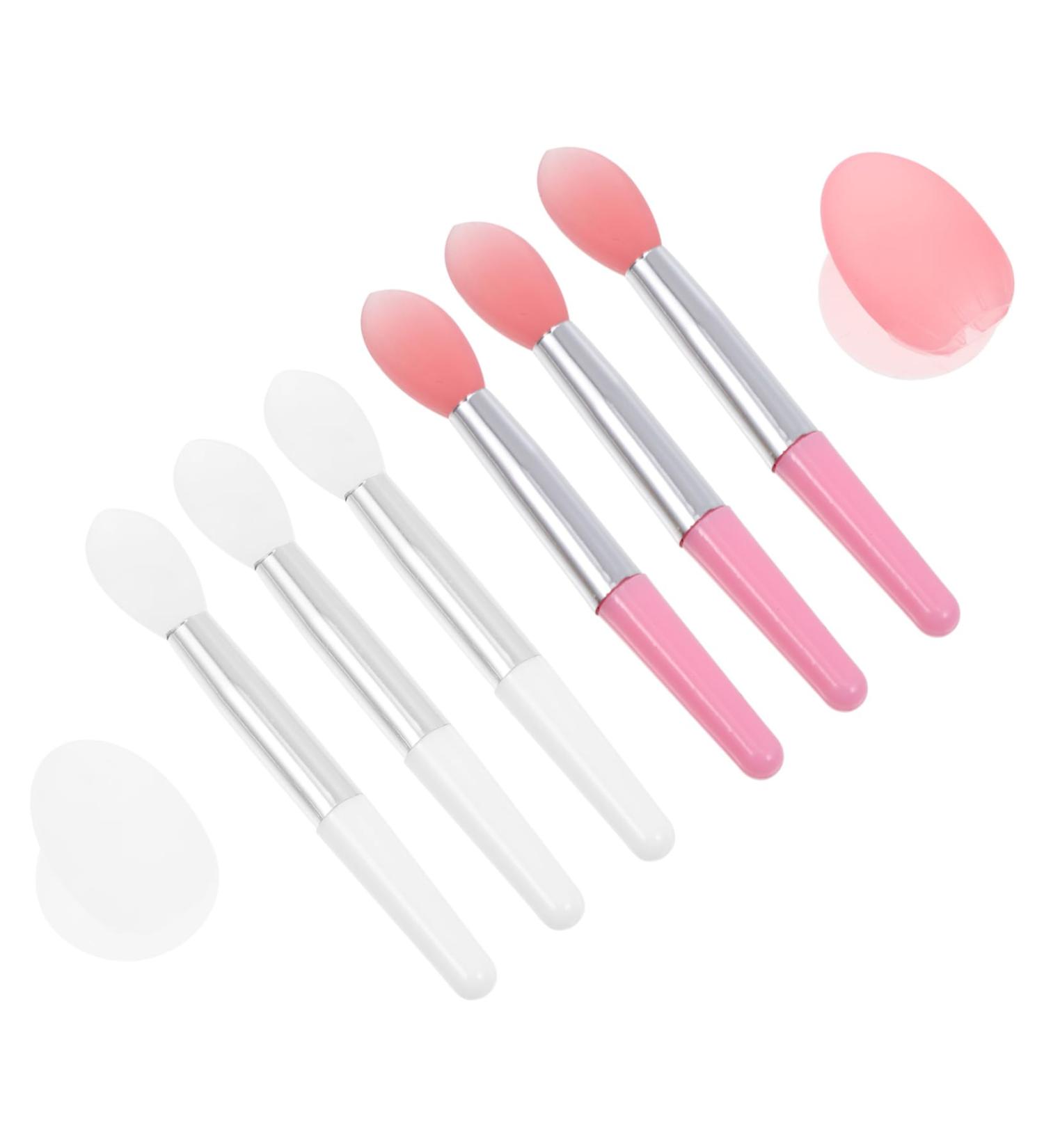 Didiseaon 2 Sets Lip Stick Dust Cover Silicone Scrubber for Silicone Lip Covers Applicator Brush Lip Scrub Brush Lip Masks Silicone Makeup Brush Lip Brush Makeup Tools Miss Girl - Buy Online on GoSupps.com