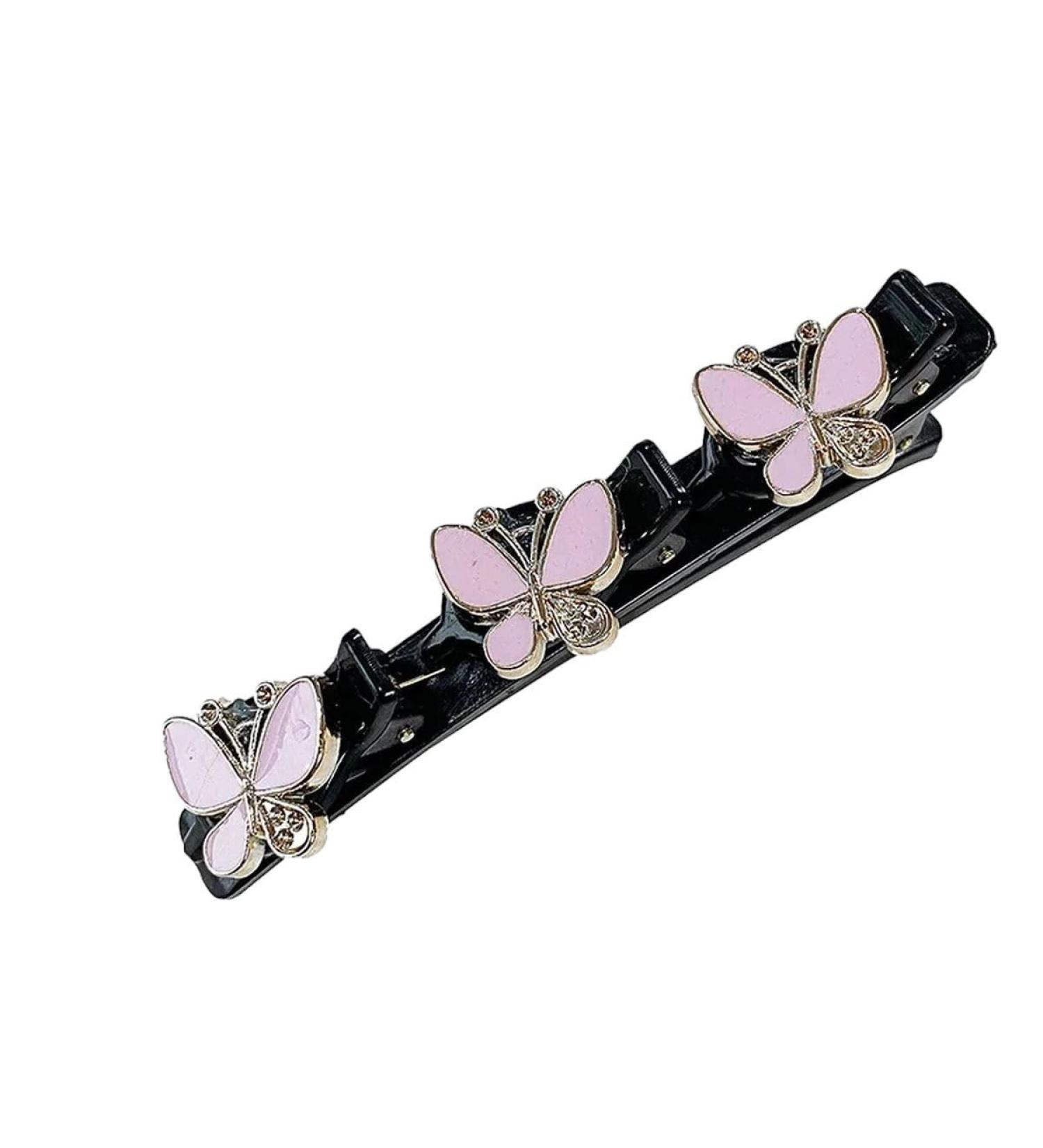 New 2025 1Pcs Women Pearls Flower Braid Hairpins Bangs Hold Barrettes Sweet Elegant Headbands Hair Decorate Clips Korean Hair Accessories Jewelry Fashion Accessories Creative Gift - Buy Online on GoSupps.com