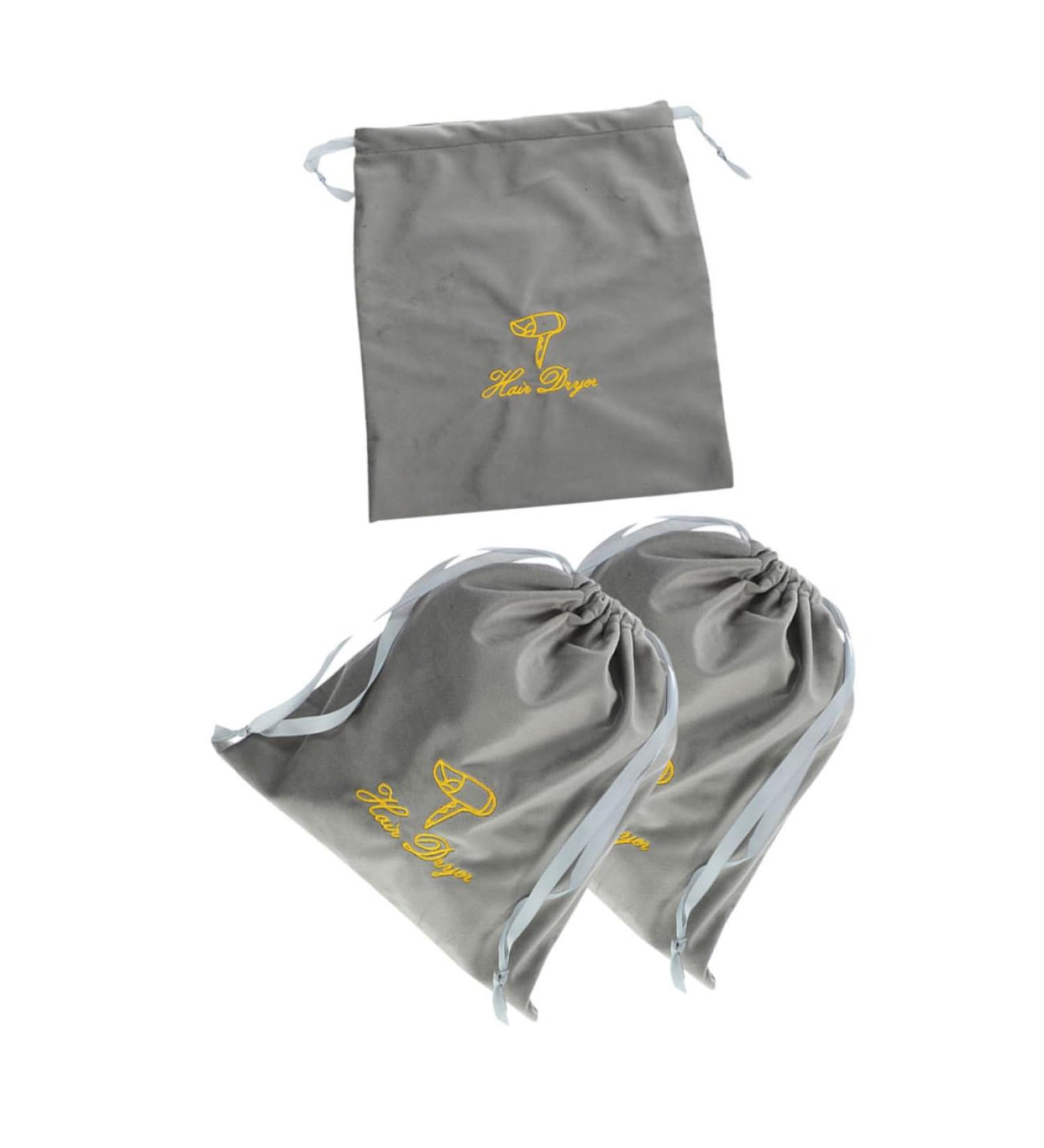 Mikinona 3pcs Hair Dryer Storage Bag Blow Dryer Hair Dryer Organizer Classic Curling Iron Fabric Travel 25.00X22.00X0.50CM 1 - Buy Online on GoSupps.com