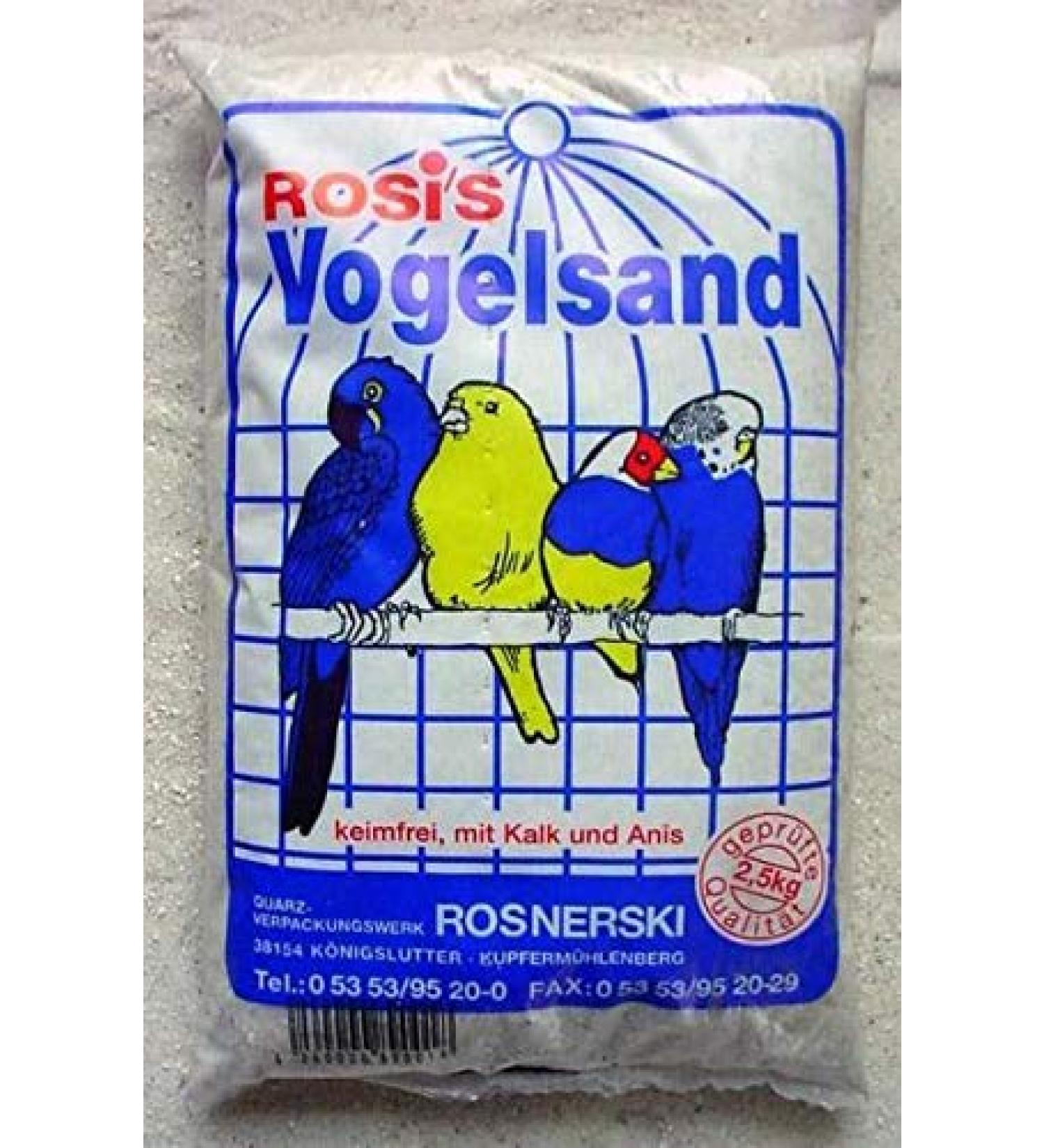 Rosis bird sand 2.5kg (quantity: 10 per order unit)
