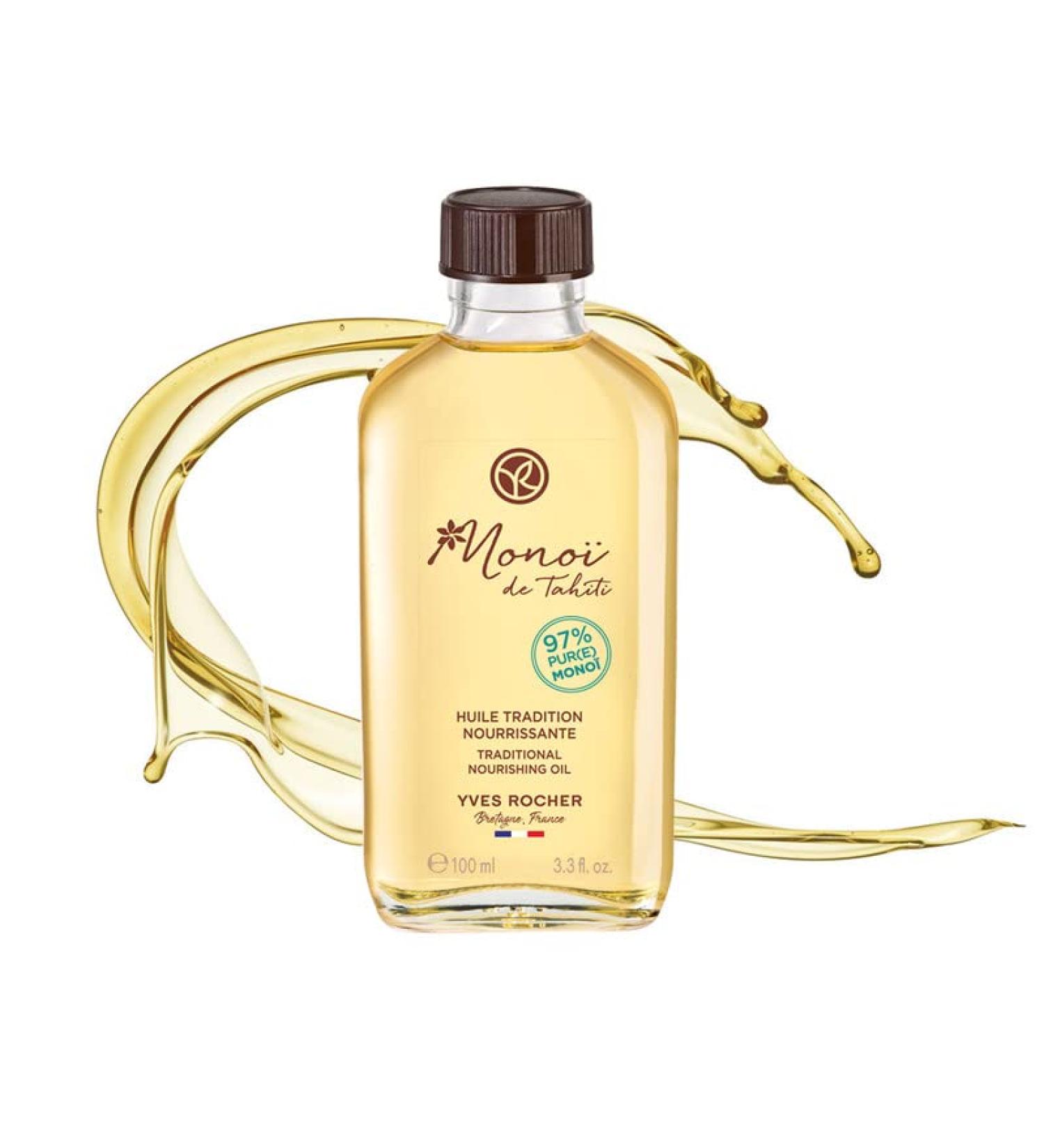 Yves Rocher - Traditional Tahitian Monoi Oil - 100 ml - Buy Online on GoSupps.com