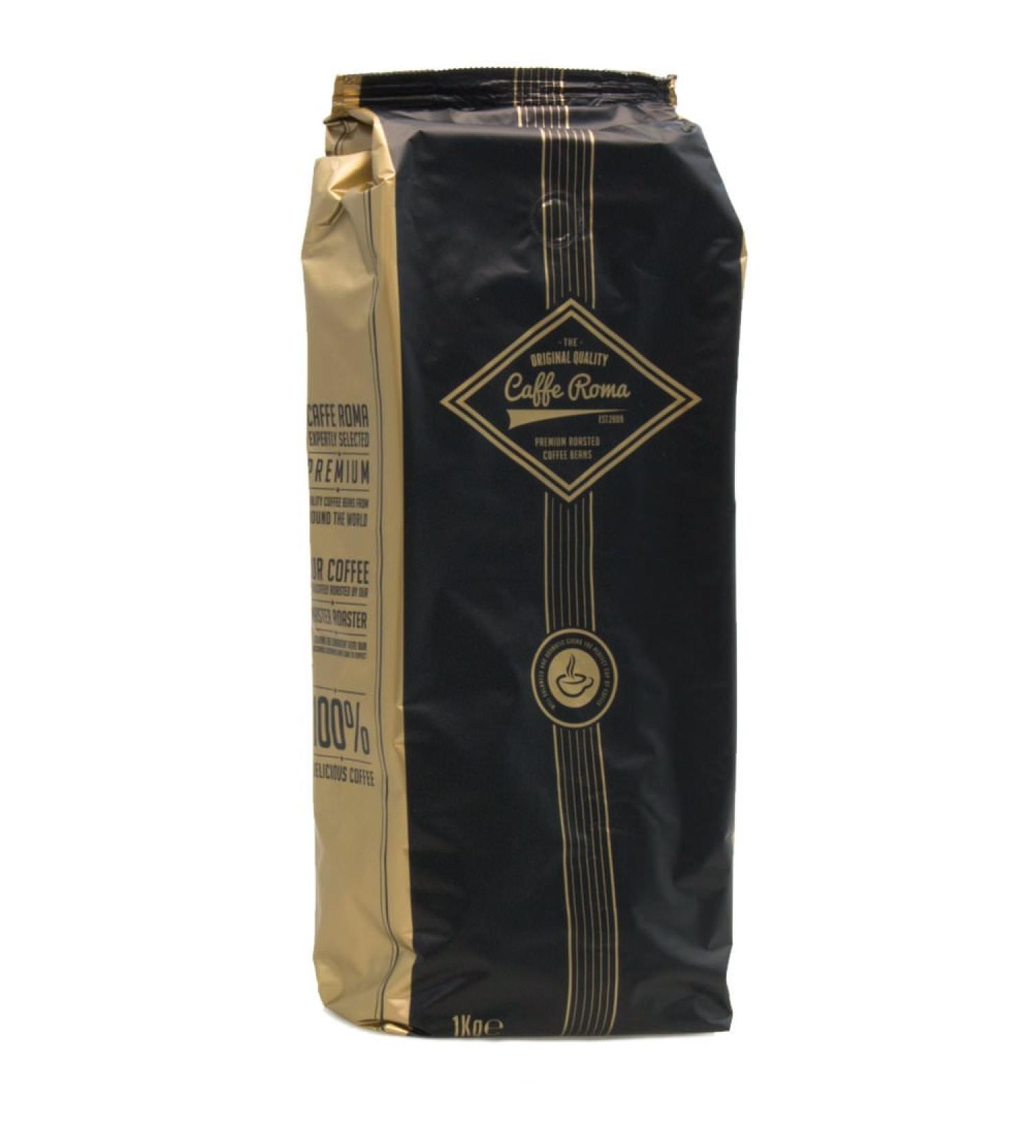 Caffe Roma Italia Coffee Beans (1kg) - Buy Online on GoSupps.com