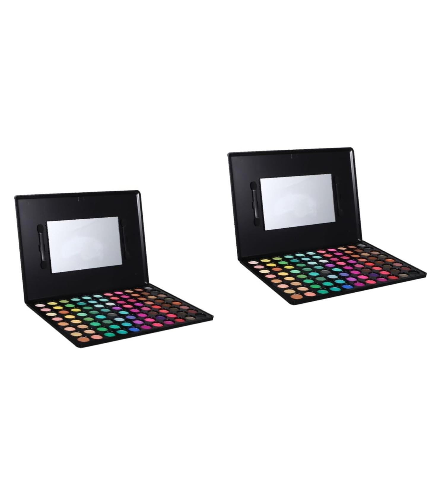 Healvian 2 Pcs 88 Shadow Palette Matte Woman Glitter Plastic 1 count (Pack of 1) Assorted Colorx2pcs - Buy Online on GoSupps.com