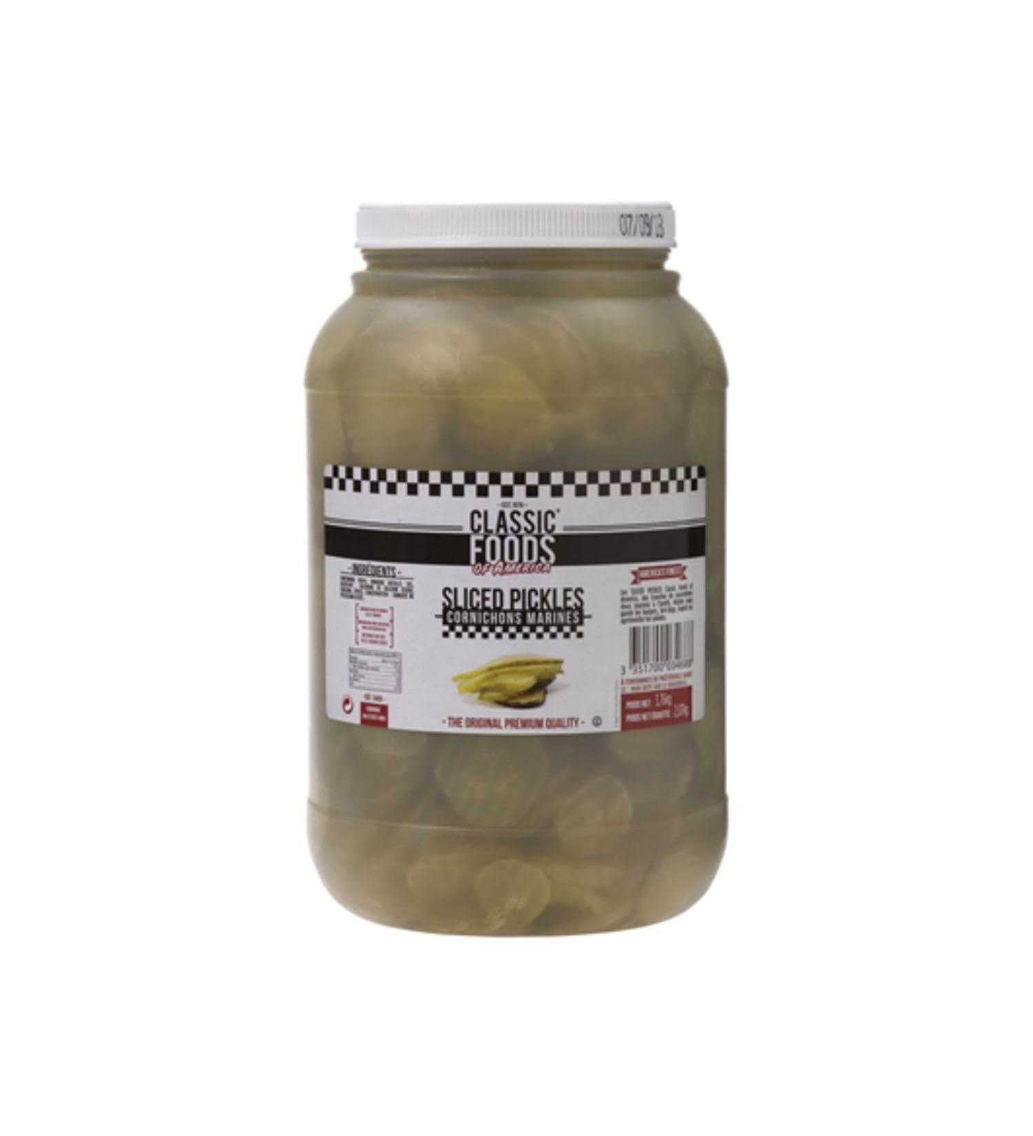 Classic Foods Pickled Gherkins 3.76 kg