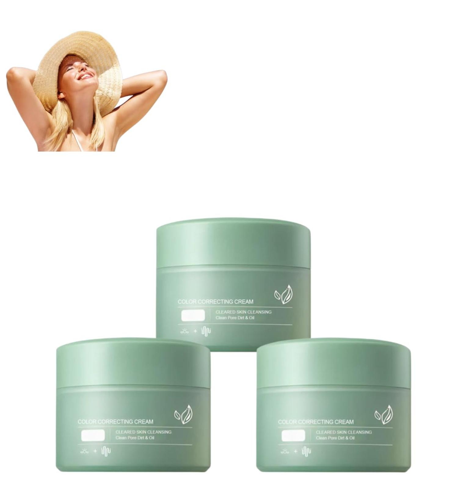 IFFANY Color Correcting Cream Moisturizing Complexion Correcting Cream Anti-Red and Green Dark Circles Concealer Soothing Complexion Concealer Cream Soothing Face Cream - Buy Online on GoSupps.com