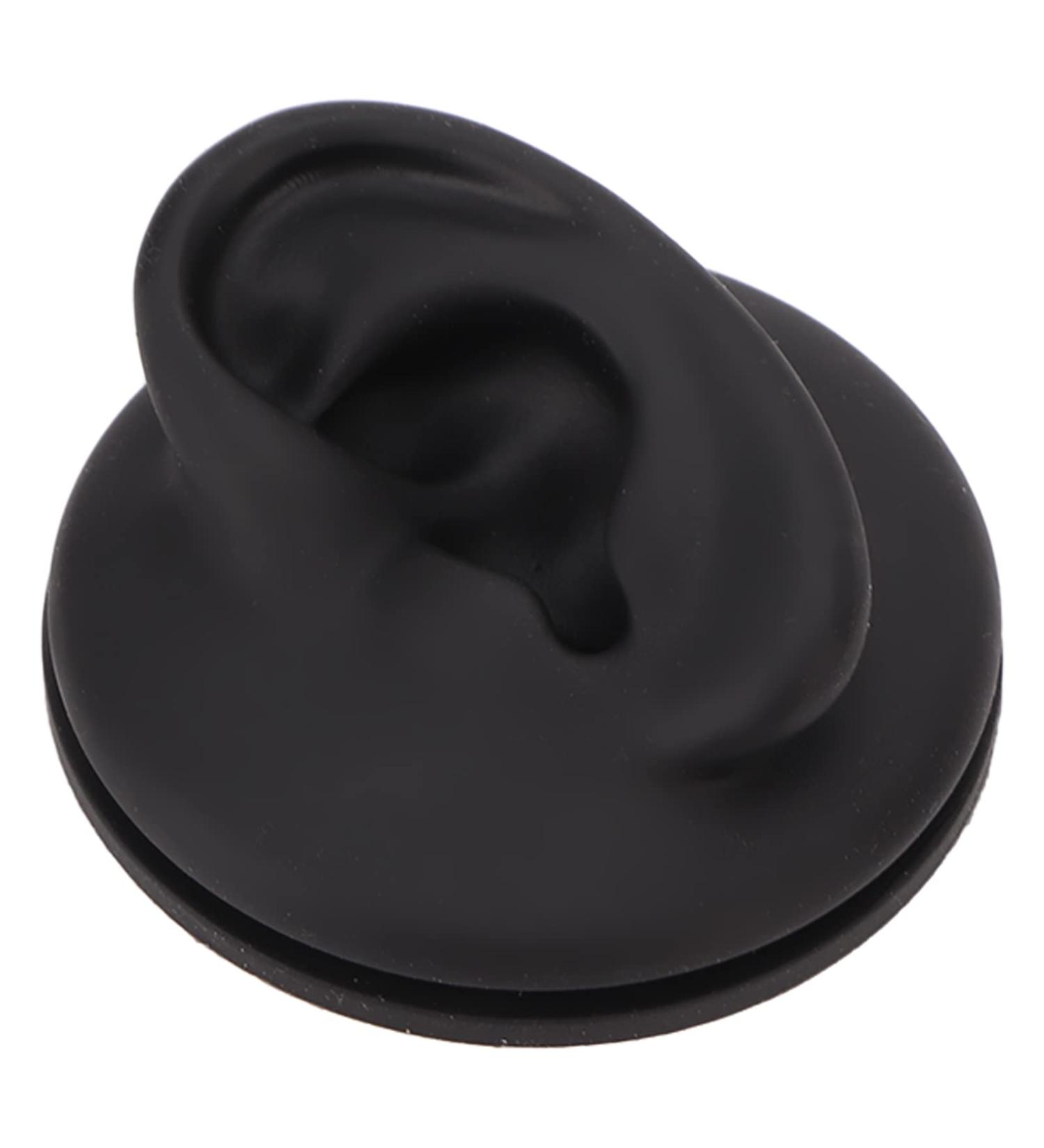 Realistic Left Ear Model - Angrek Silicone Teaching Tool & Earring Display for Jewelry Shops - Buy Online on GoSupps.com