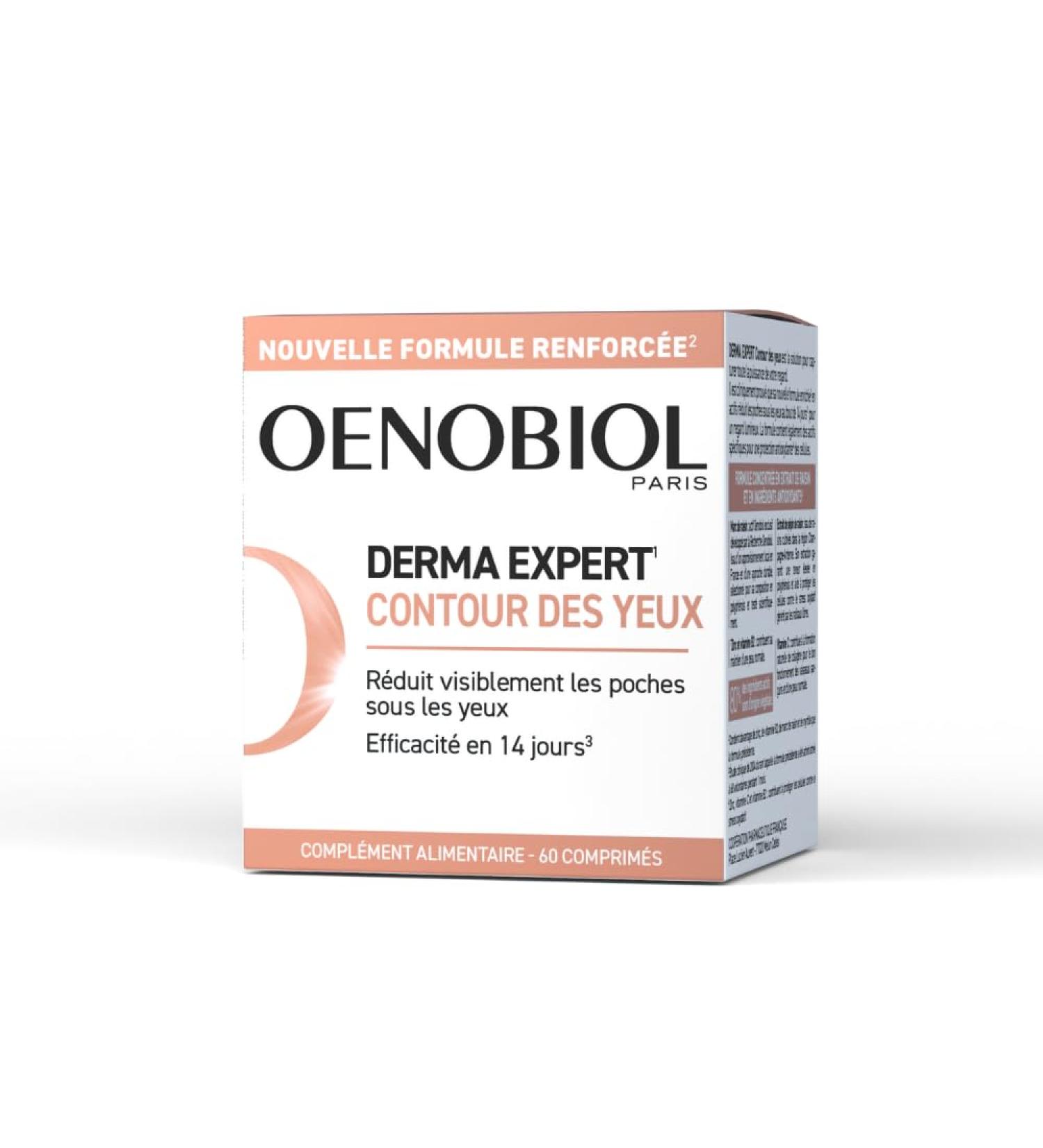 Oenobiol Derma Expert - Eye Contour - New Reinforced Formula - Effective in 14 Days - Food Supplement - 60 Tablets - Buy Online on GoSupps.com