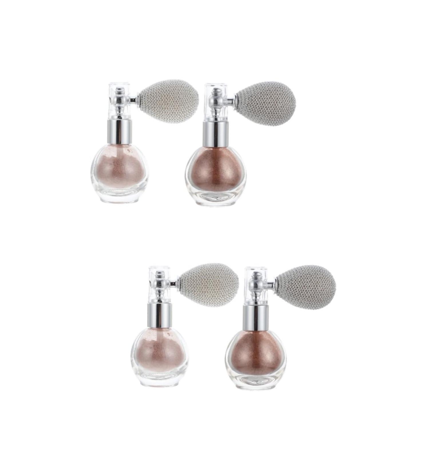 MAGICLULU Glitter Powder Spray 4 Pcs Spray Glitter Highlighters Sparkle Powder Spray Makeup Highlight Powder Brighten Face Powder - Buy Online on GoSupps.com