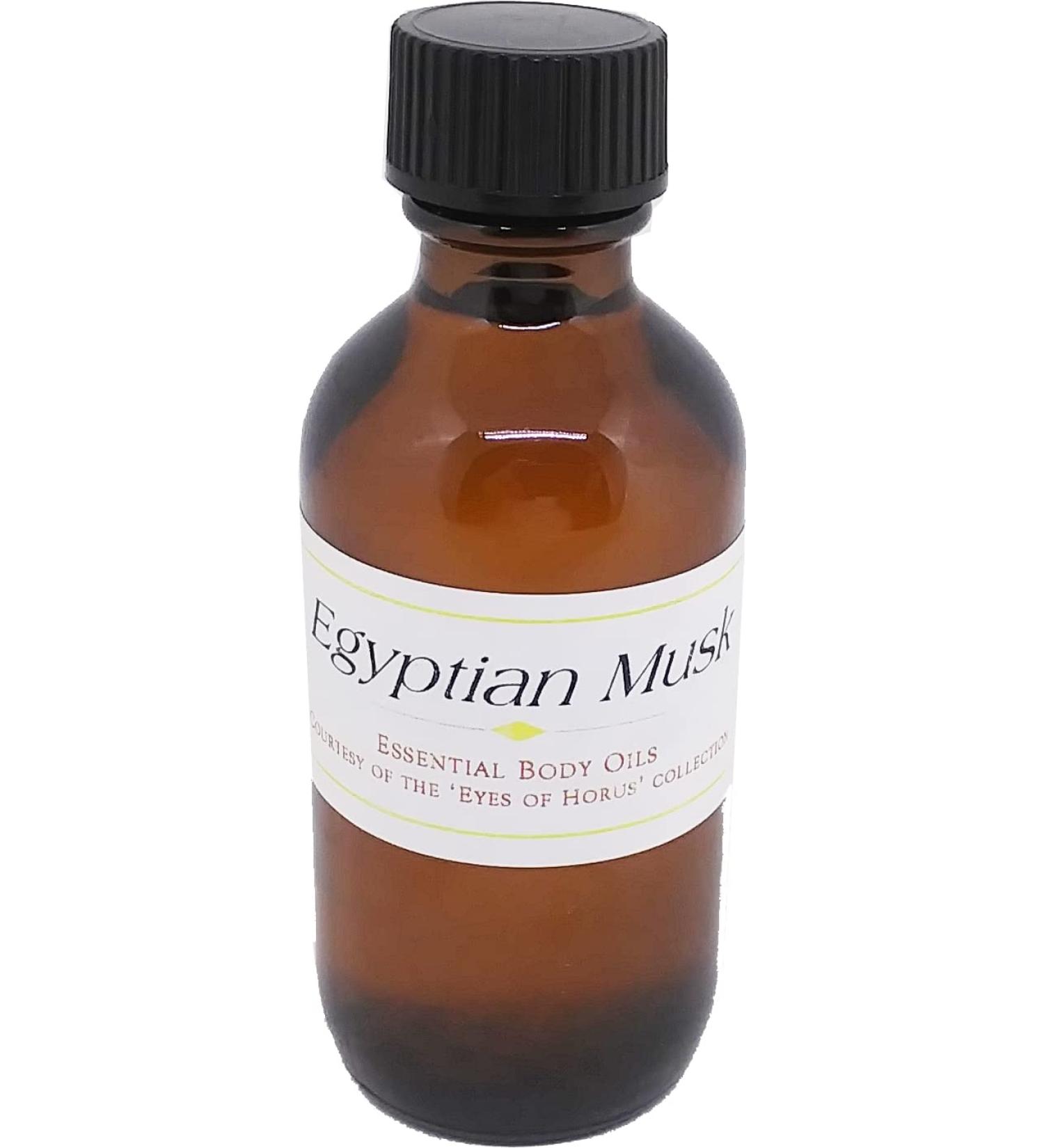 Egyptian Musk Scented Body Oil Fragrance Regular Cap - Gold - 2 oz. - ID#1065 2 Fl Oz (Pack of 1)