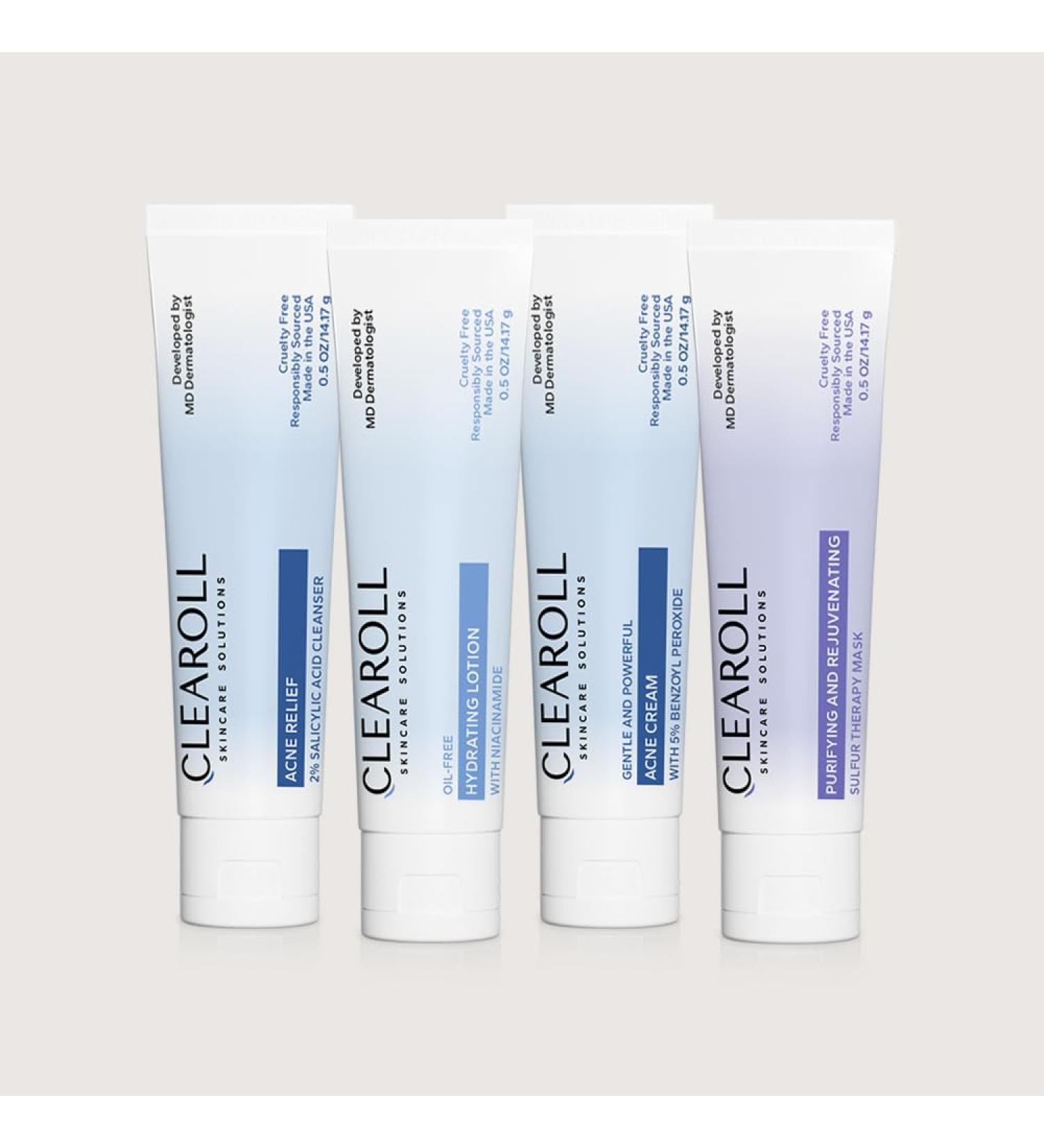 Stubborn Acne Travel Kit - Effective Solutions for Clear Skin On-the-Go | International Shipping Available - Buy Online on GoSupps.com