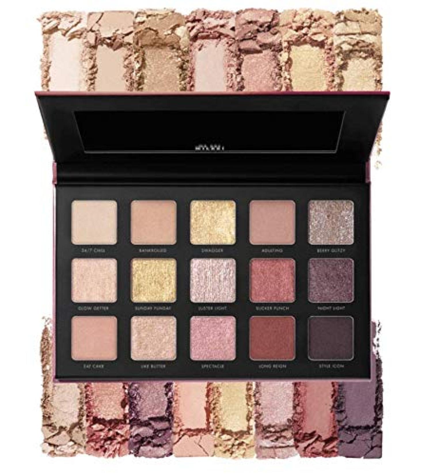 Milani Gilded Luster Eyeshadow Palette | 15 Highly Pigmented Matte & Shimmer Colors - Buy Online on GoSupps.com