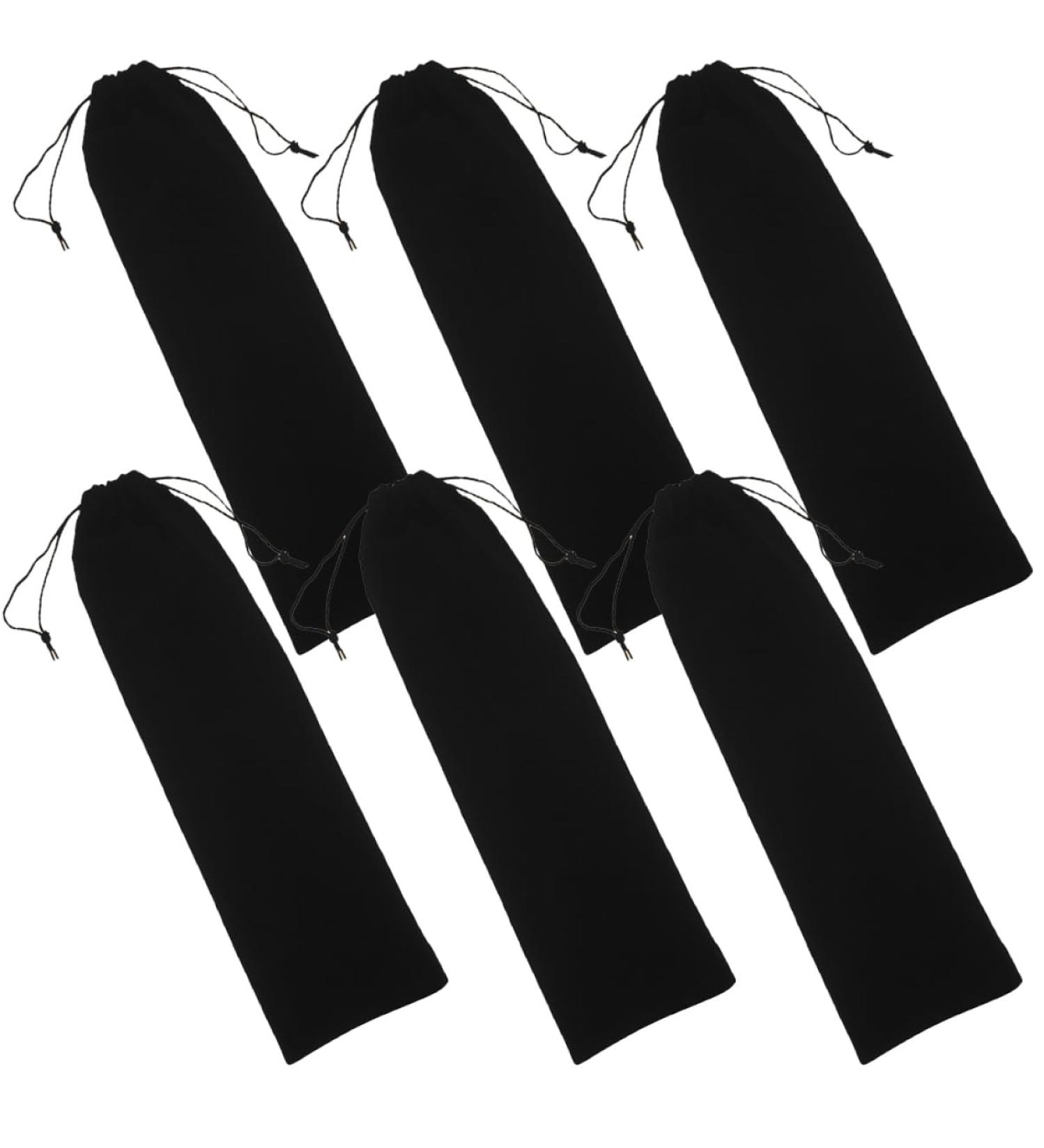 NOLITOY 6pcs Hair Curling Wand Hair Dryer Travel Bag Hair Stylist Travel Bag Modeling Travel Case Flannel - Buy Online on GoSupps.com