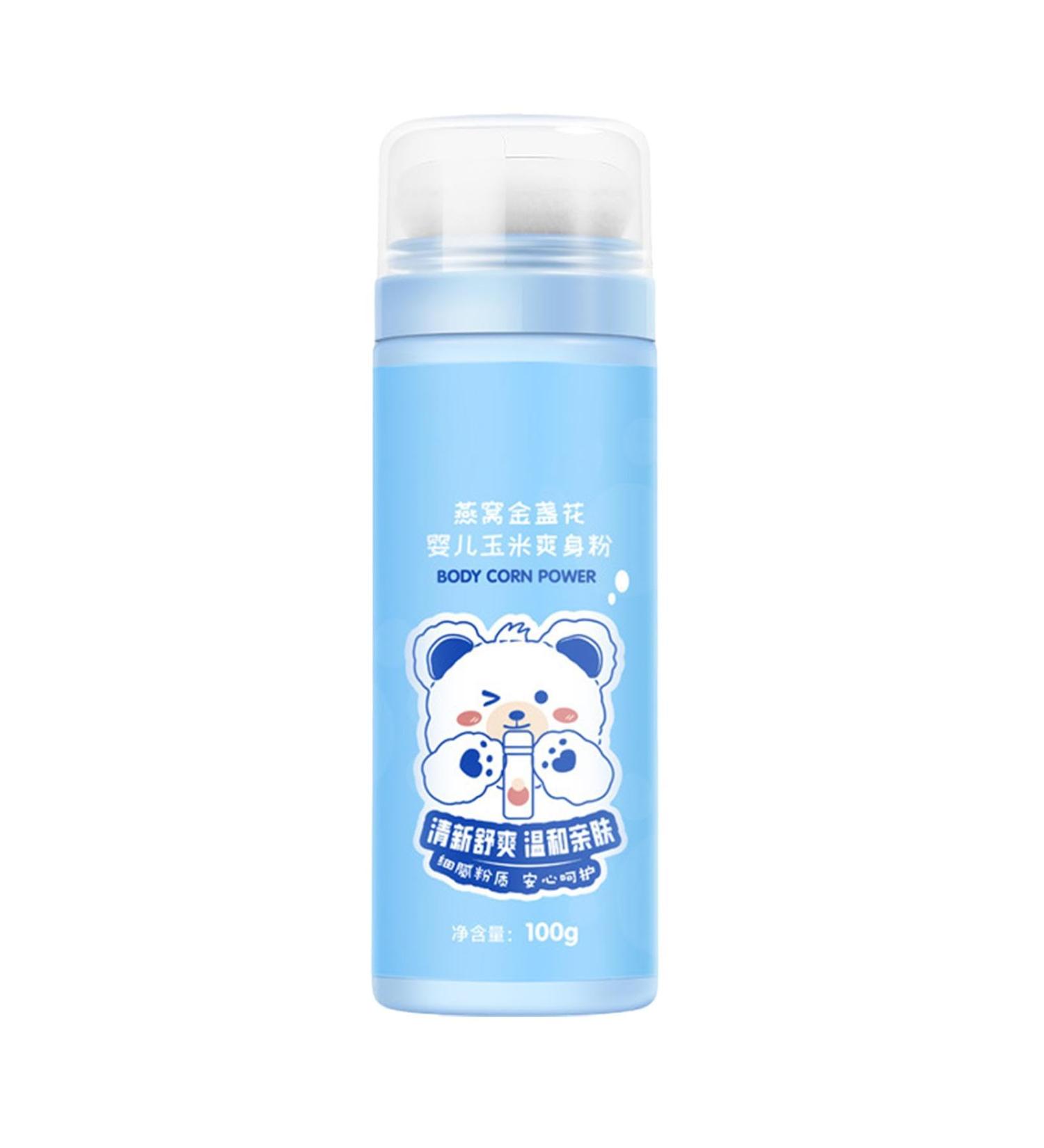  Vibhgtf Itchy Soothing Dusting Powder 100g Talcum Powder for Toddlers Baby Powder | Unscented Talc-Free Toddler Powder Organic Dusting Powder for Toddlers - Buy Online on GoSupps.com