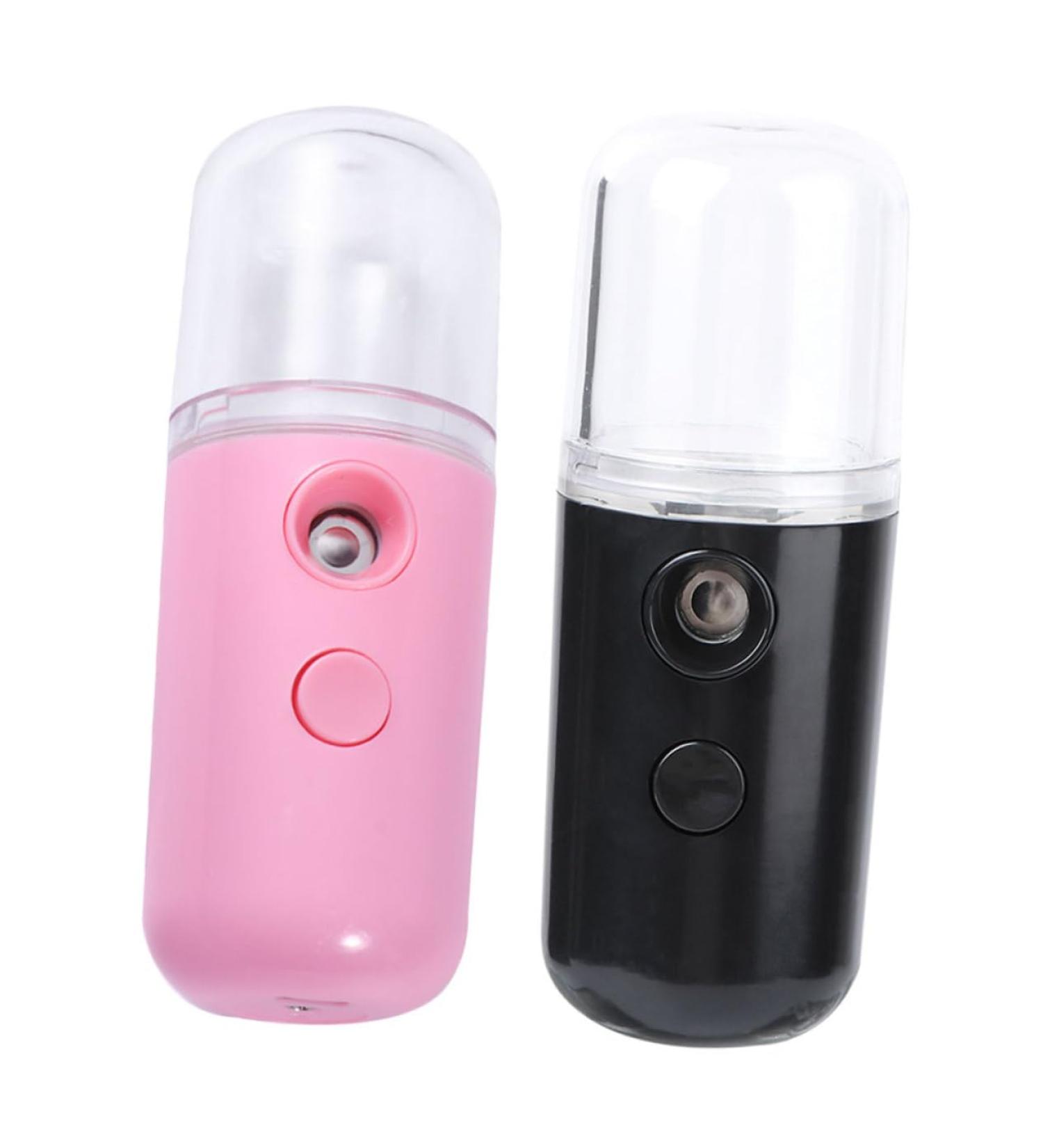 FOMIYES 2pcs Spray Hydrating Apparatus Mini Spray Bottle Handheld Sprayer Face Mist Sprayer Small Pill Spa 10.5x3.5cm Black - Buy Online on GoSupps.com