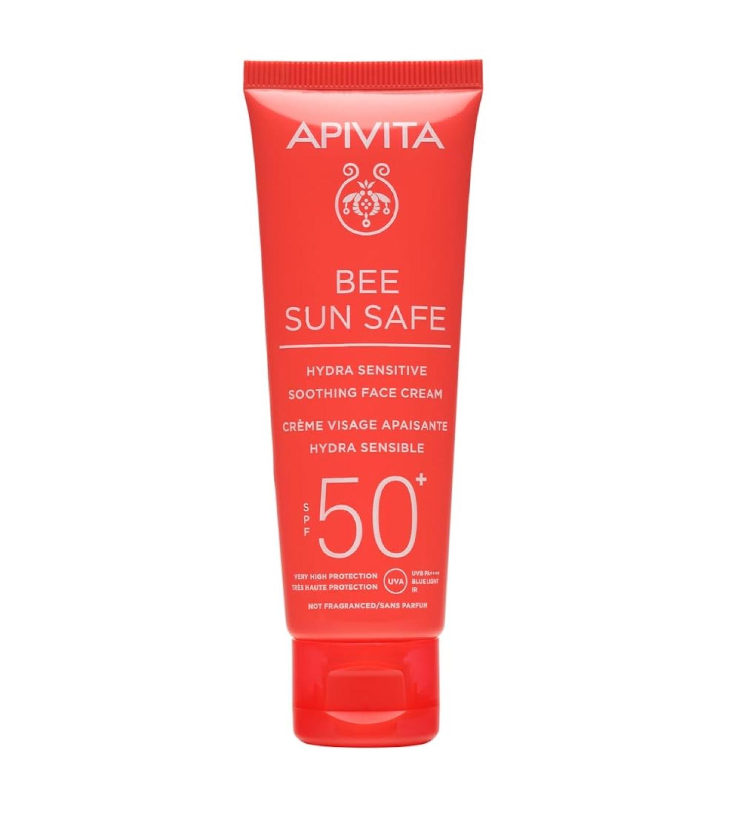 Apivita Hydra Sensitive Crema Calmante Spf50 50 Ml
