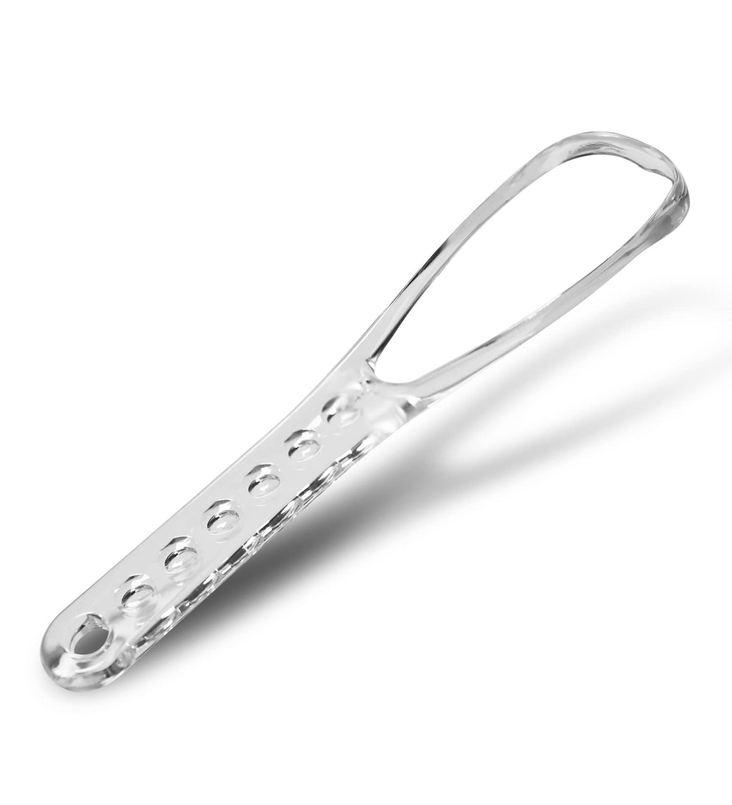 RE-GEN Plastic Tongue Cleaner Oral Hygiene Breath Treatment Tool