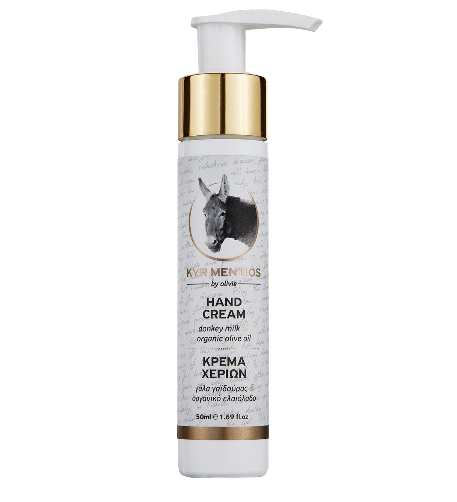 Olivie Natural Beauty! Cr me pour les Mains Hydratante Lait d' ne 50 ml 1 Unit Neutral 50 ml (Lot de 1)
