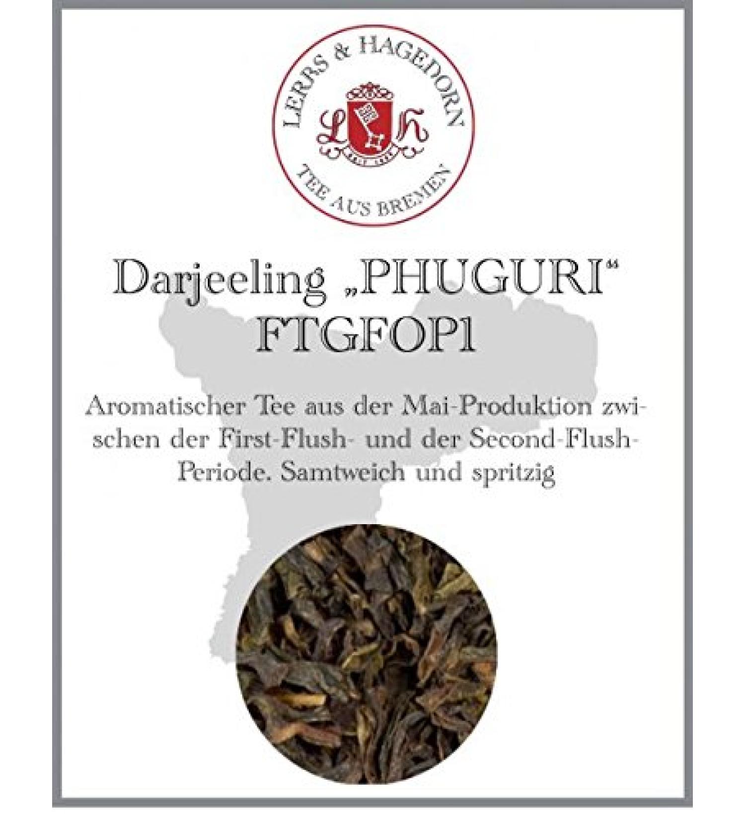  Lerbs & Hagedorn Darjeeling FTGFOP1 Type PHUGURI 2 kg - Buy Online on GoSupps.com