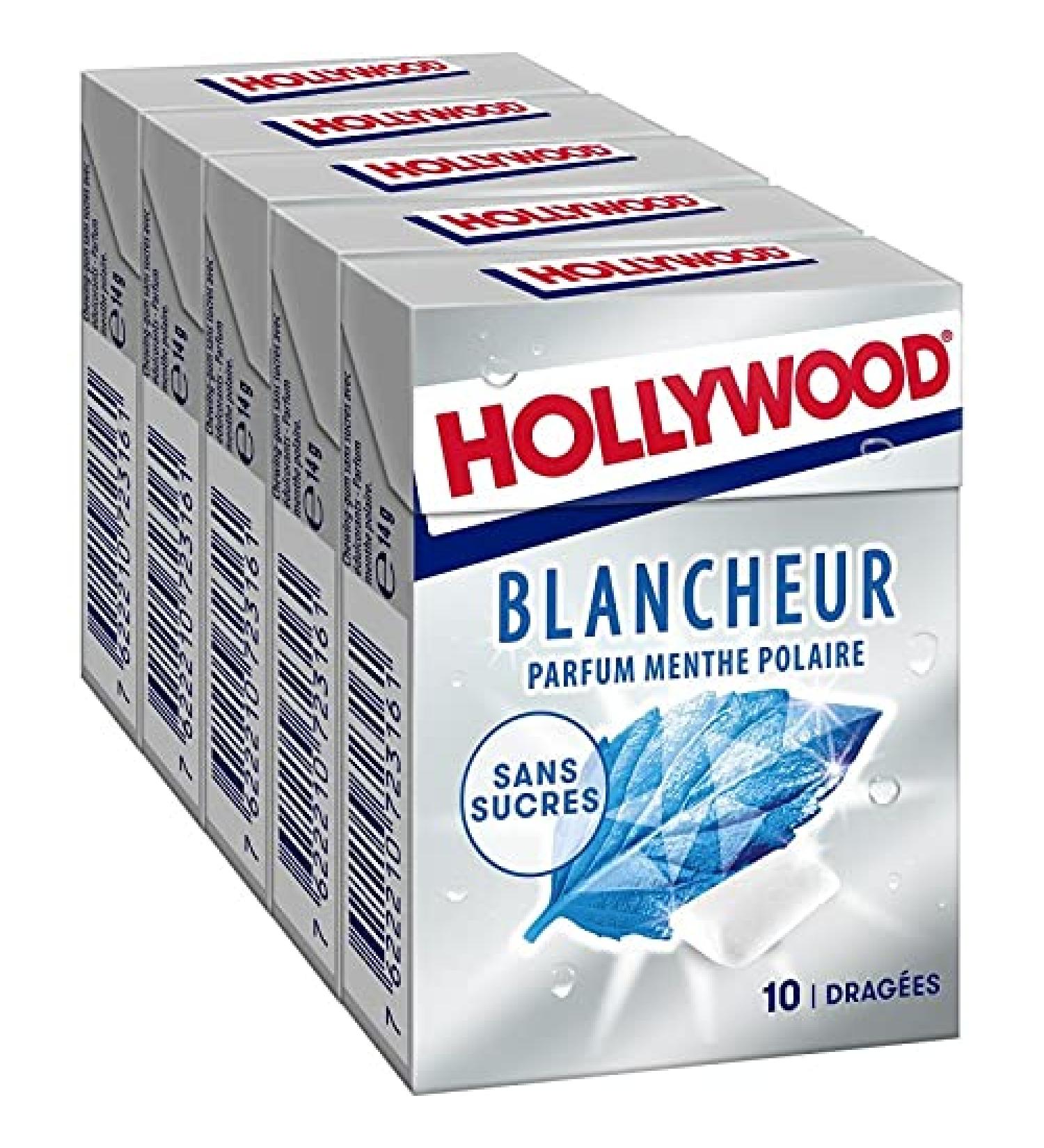 HOLLYWOOD - Sugar-free White Mint 70g - Pack of 4 - Special Offer - Buy Online on GoSupps.com