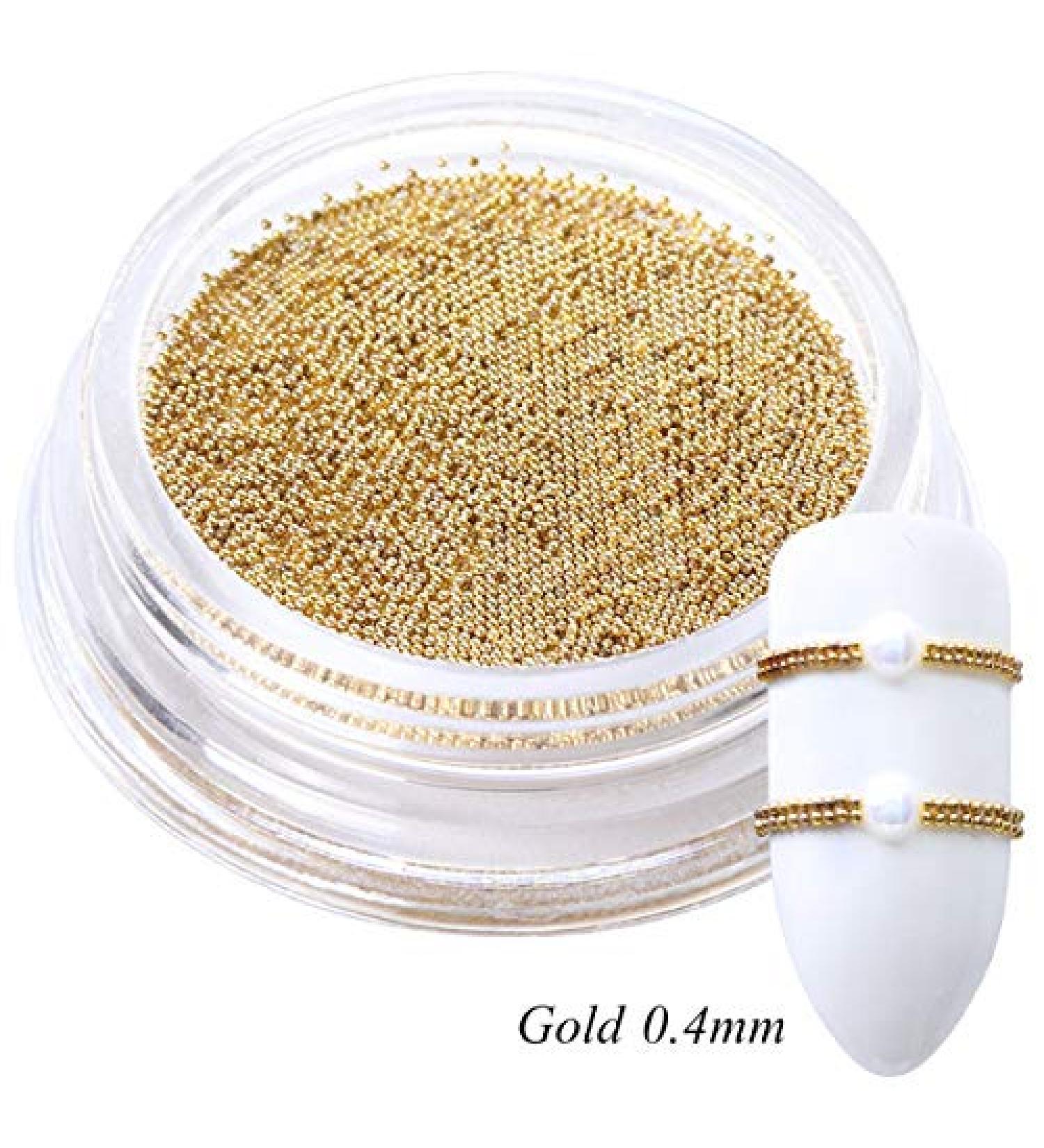 0.4mm Mixed Color Micro Steel Beads for Nail Art | Caviar Charms & Accessories for DIY Manicure - Buy Online on GoSupps.com