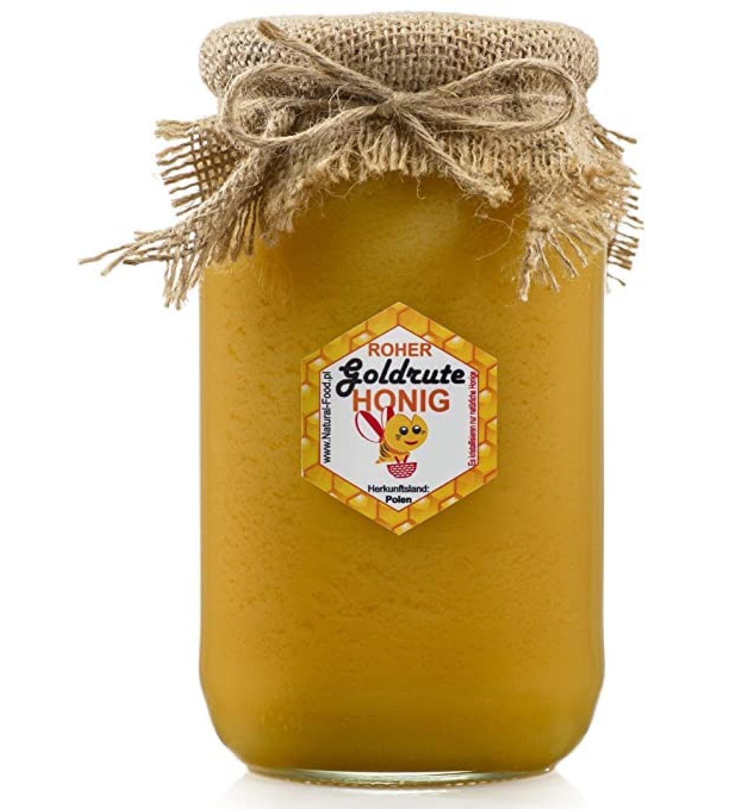 Natural Raw Honey 11kg - Unfiltered & Pure from Beekeeper | Perfect Gift Idea - Buy Online on GoSupps.com