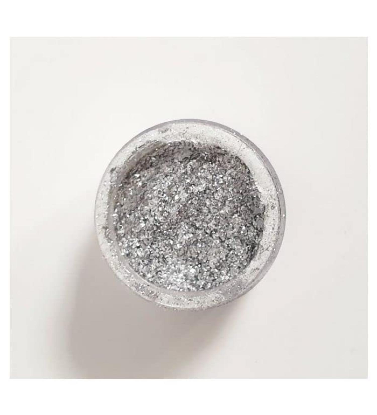 SugarShack | Fairy Dust Silver 100% Edible | 4 Grams | Kosher | Food Grade Gourmet Desserts and Foods |