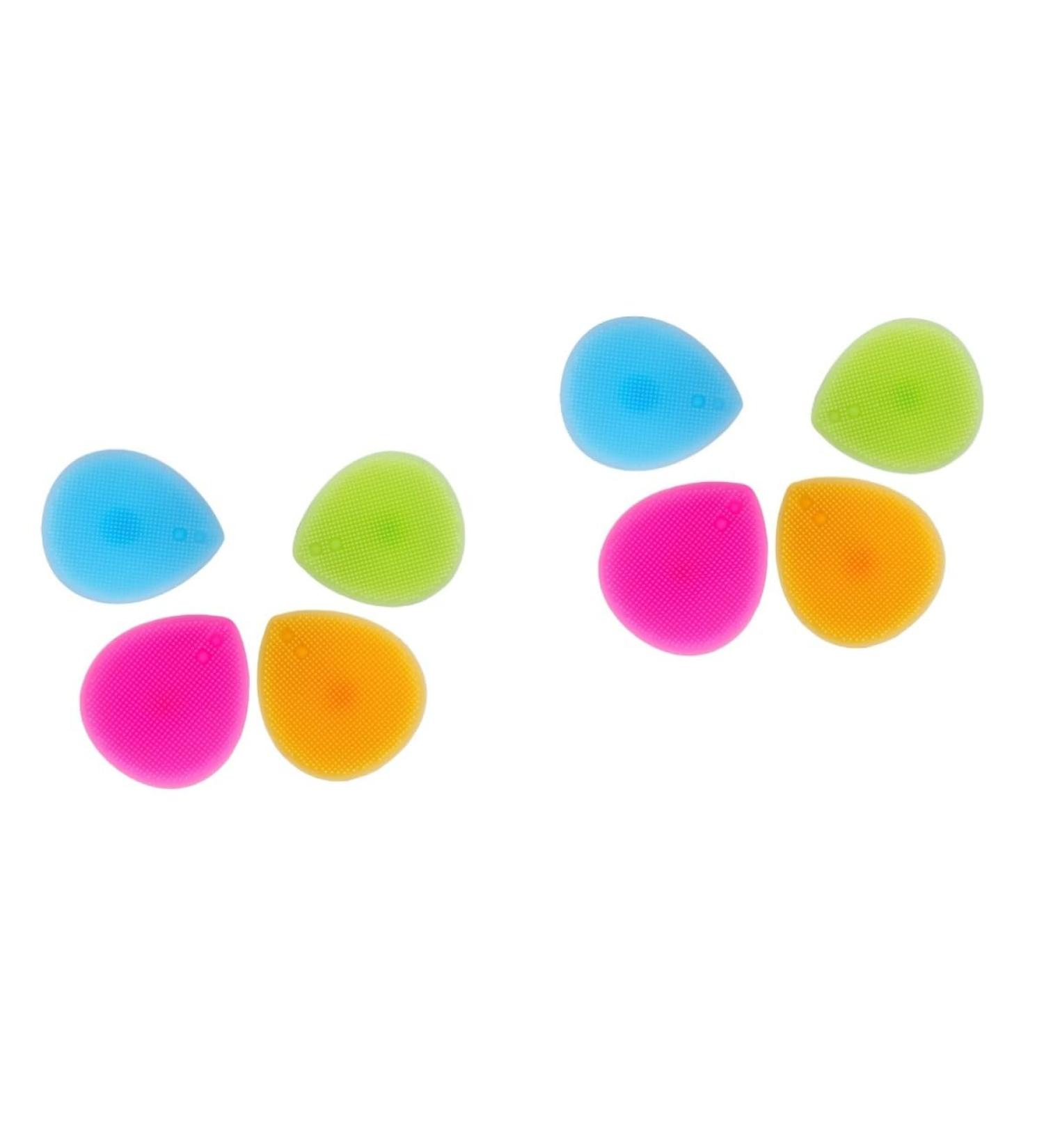 FRCOLOR 8 Pieces Facial Washer Eye Plate Suction Cup Face Massage Teen Silicone Cleaning Brush Face Sponge Face Brush Face Massage Brush Gentle Scrubbing Sink mediumx2pcs - Buy Online on GoSupps.com
