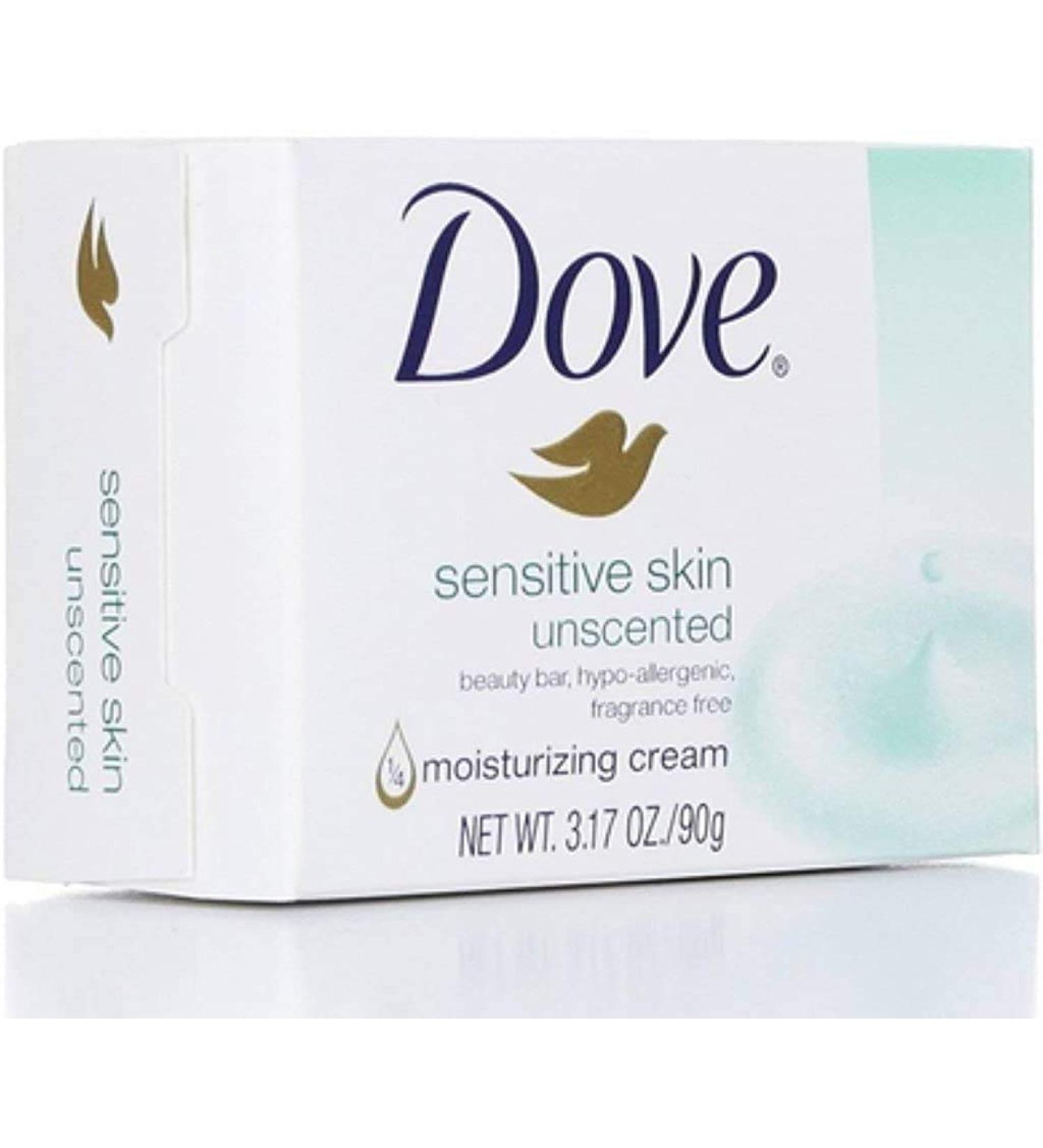 Dove Bar Soap for Sensitive Skin 3.17 oz (Pack of 3)
