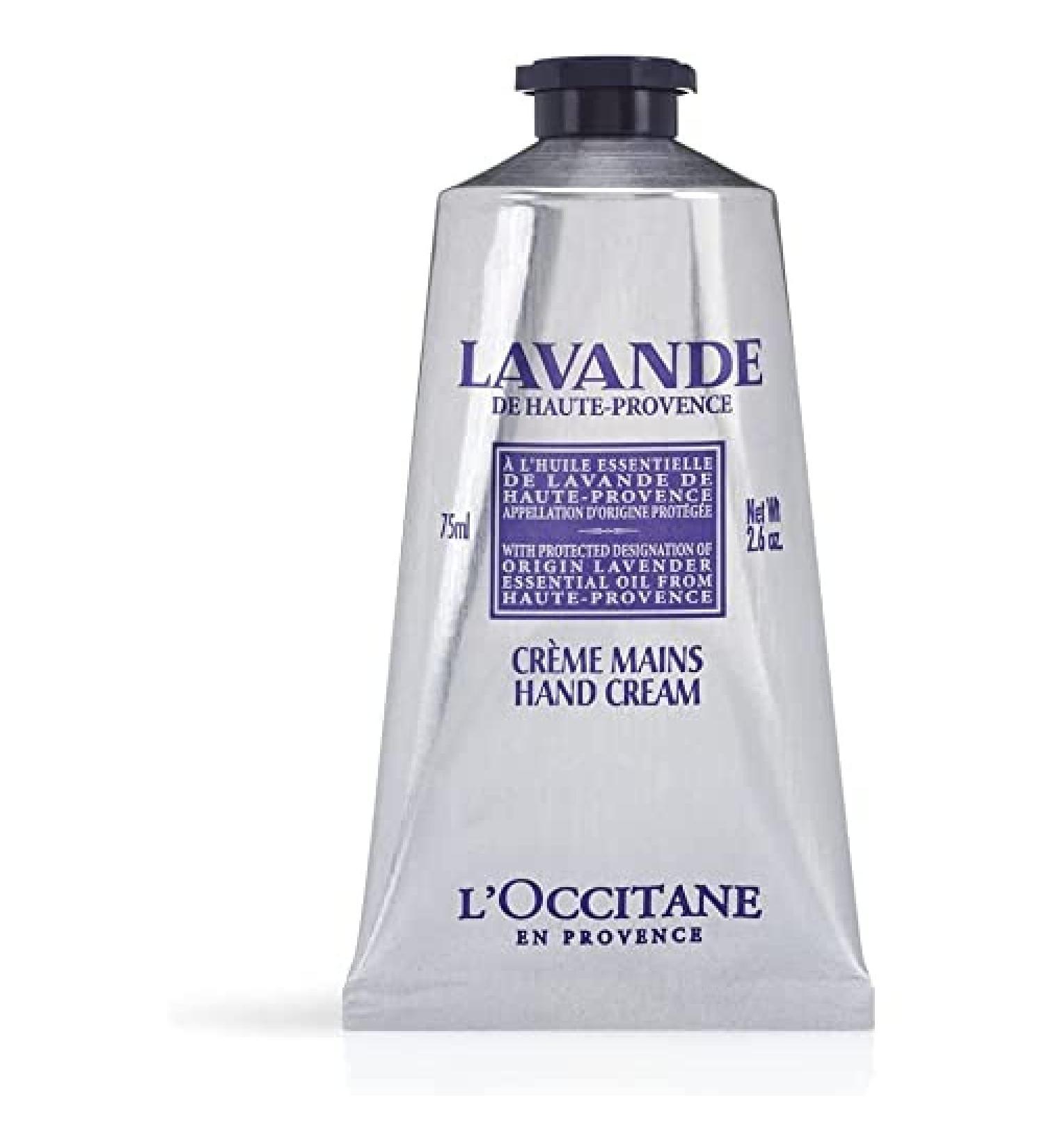L'Occitane Lavender Hand Cream 75ml - Moisturising & Nourishing for Dry Hands | Buy Internationally - Buy Online on GoSupps.com