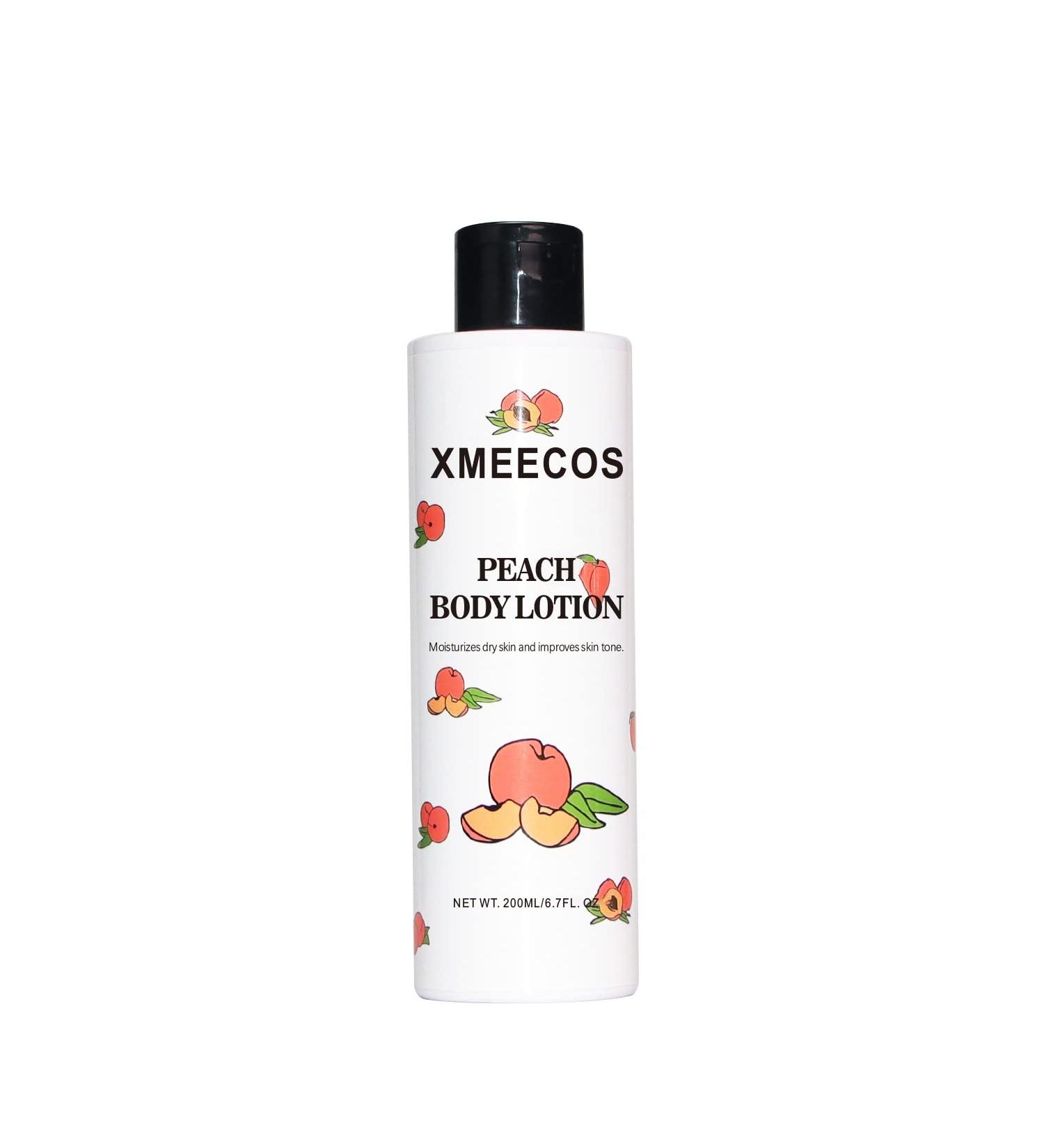 Peach Body Lotion - Hydrating Moisturizer for Dry Skin | Brightening Lightweight Formula | Improve Skin Tone - Buy Online on GoSupps.com