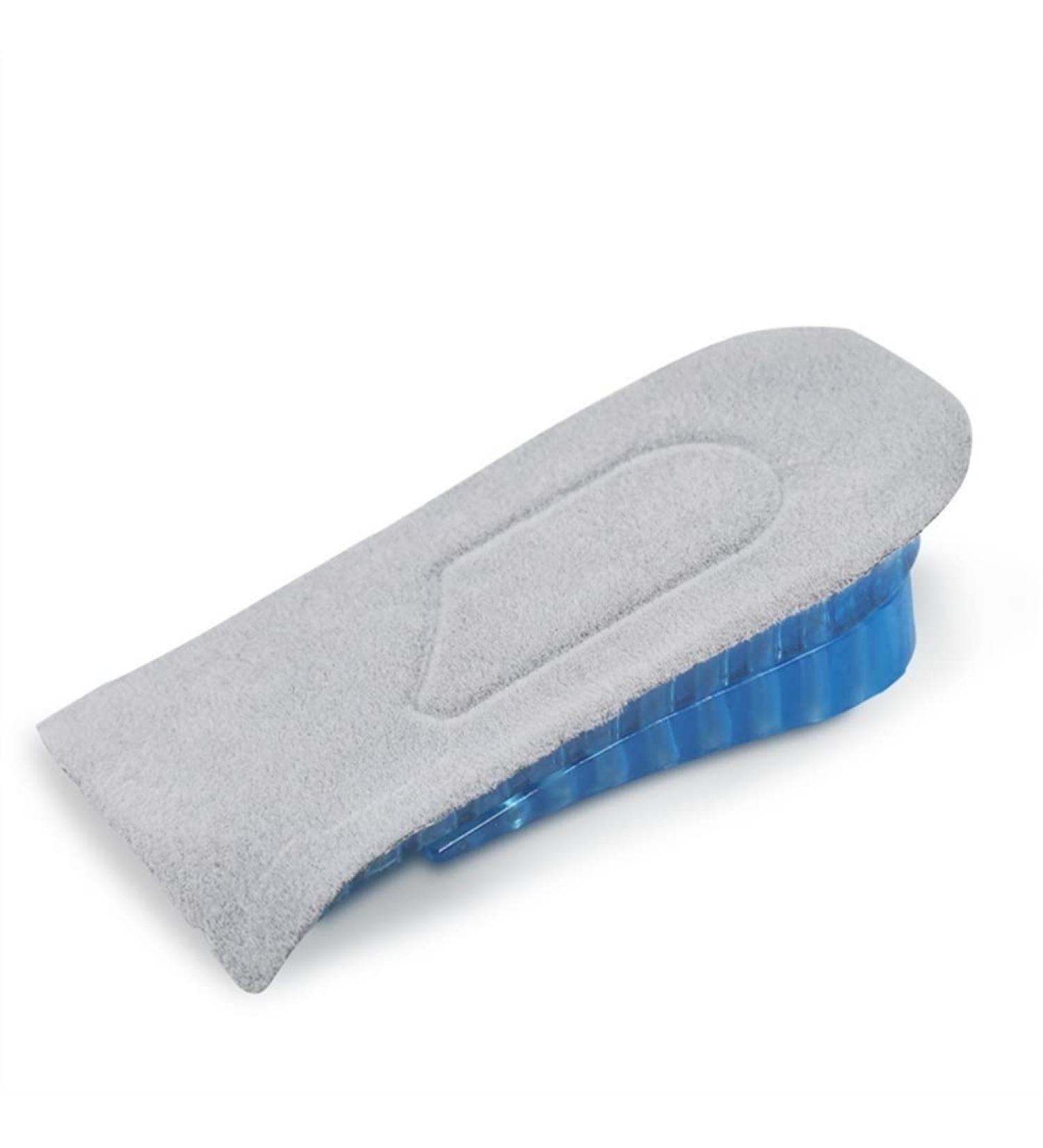 Grips Heel Liner TPR detachable Shoe Lift Heel Cushion Support Women Comfort Stand for Heel Spurs and Pain Relief(Grey Small)