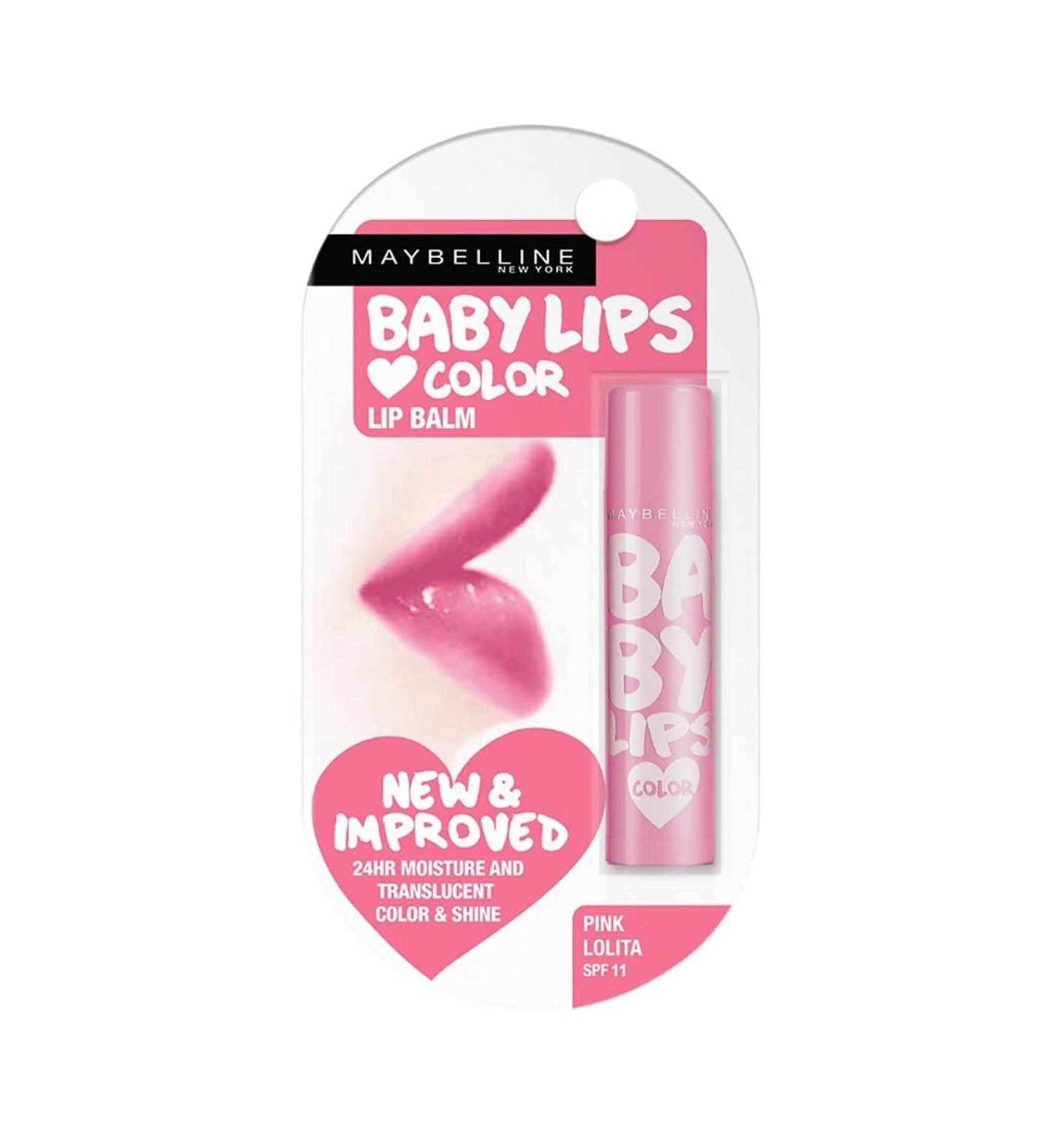 Lip Balm with SPF 11 Lasting Hydration for 16 Hours Pink Lolita 4gm