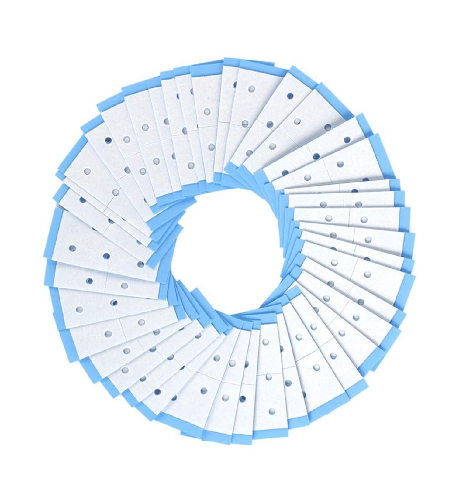Scalewbin 36 Strips Double Sided Adhesive Tape with Five Small Breathable Holes for Wig Toupee Hair Piece - Buy Online on GoSupps.com
