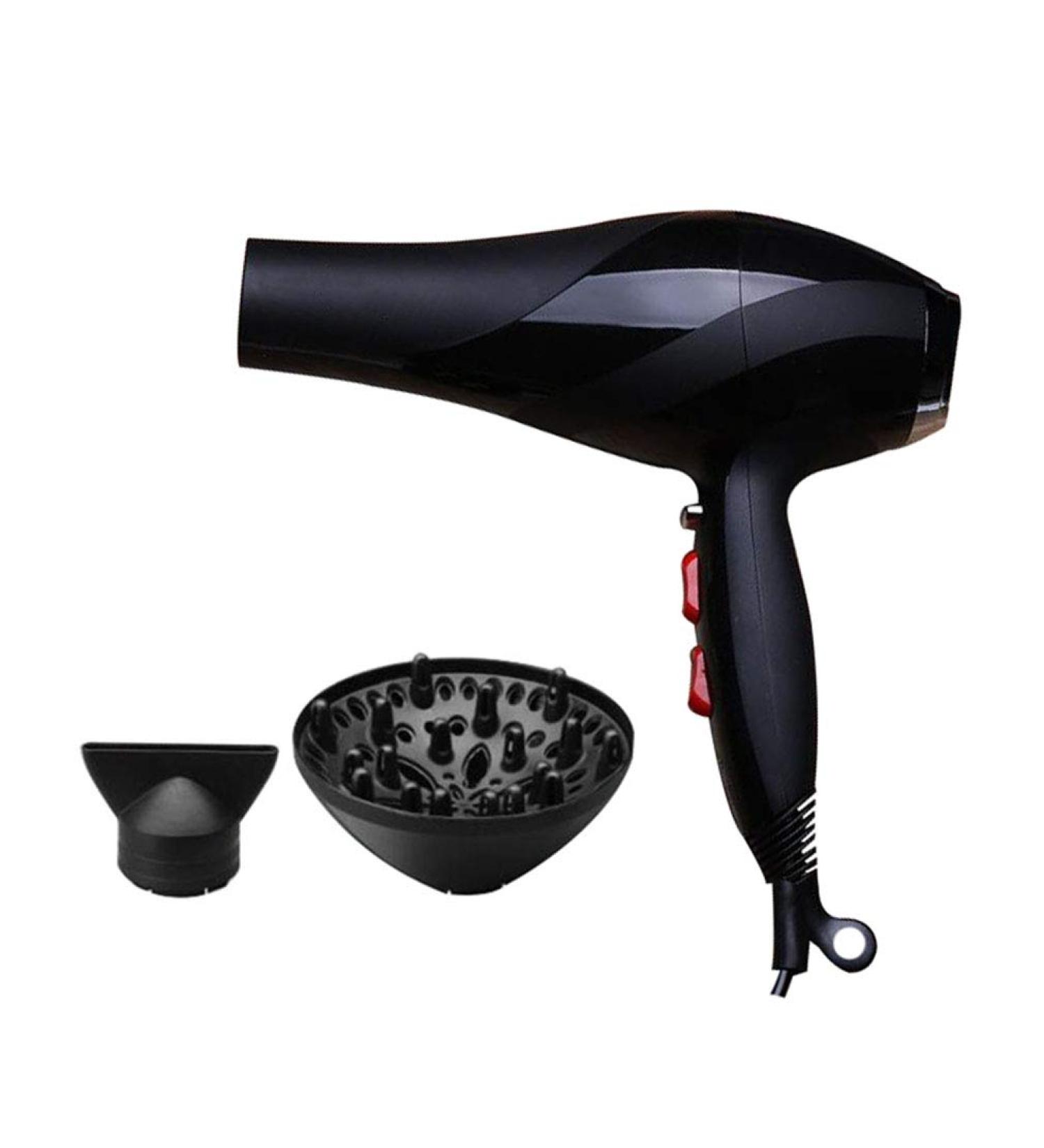 3000W Power Ionic Hair Dryer Professional Salon Dry Hair Hairdryer with Diffuser and Concentrators 2 Speed and 3 Heat Settings Low Noise Blow Dryer Hanging Loop for Home and Salon Small Gift - Buy Online on GoSupps.com
