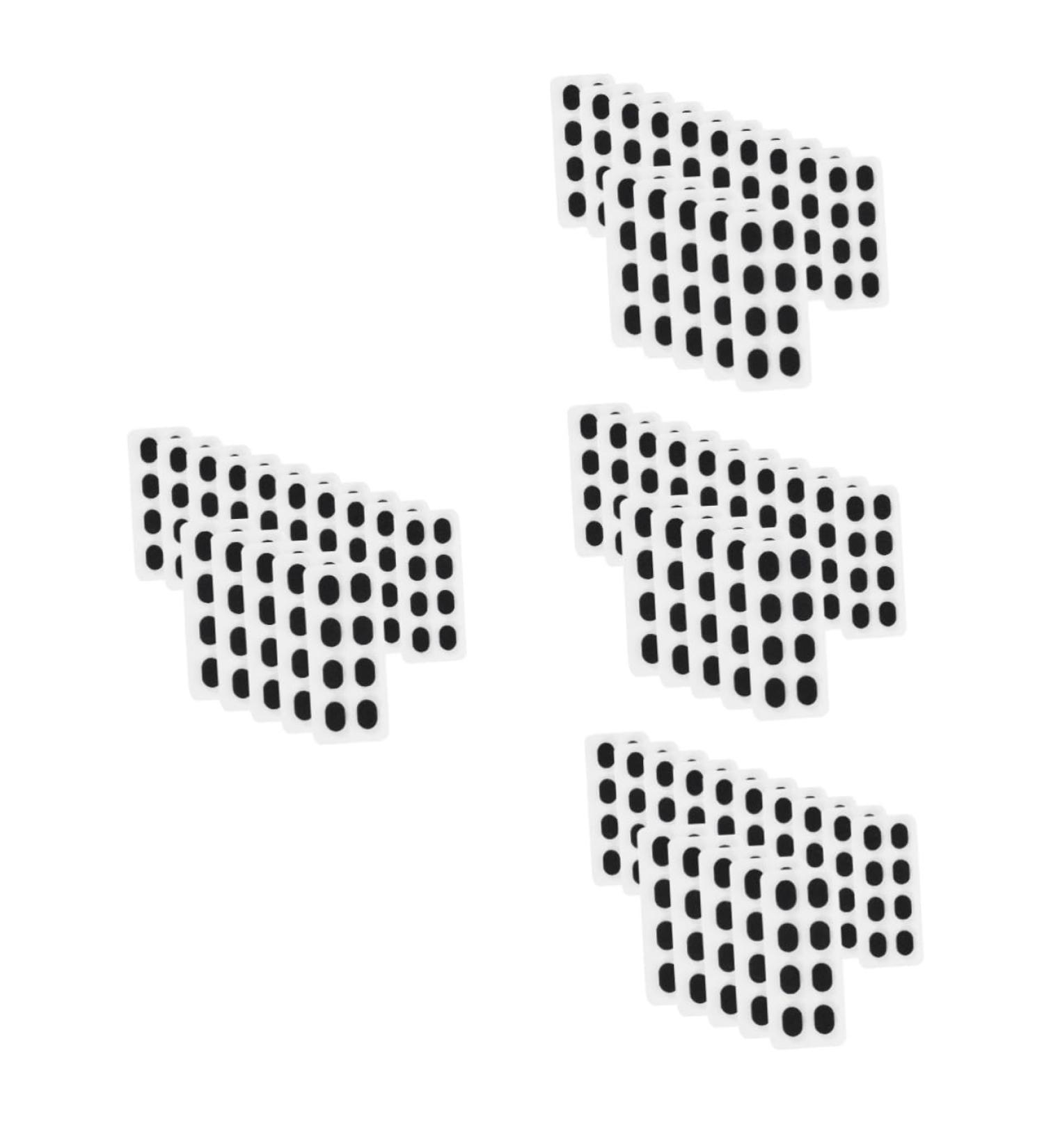 Healeeved 240 Pairs Self-Adhesive Glasses Nose Pads - Foam Q-Handle Anti-Slip Lifter EVA Sponge Black - Comfort & Support for Glasses - Buy Online on GoSupps.com