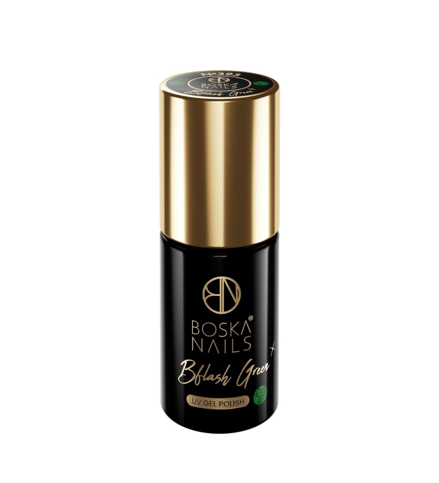 Divine Nails BFlash Green Hybrid Varnish No. 393 6 ml - Buy Online on GoSupps.com