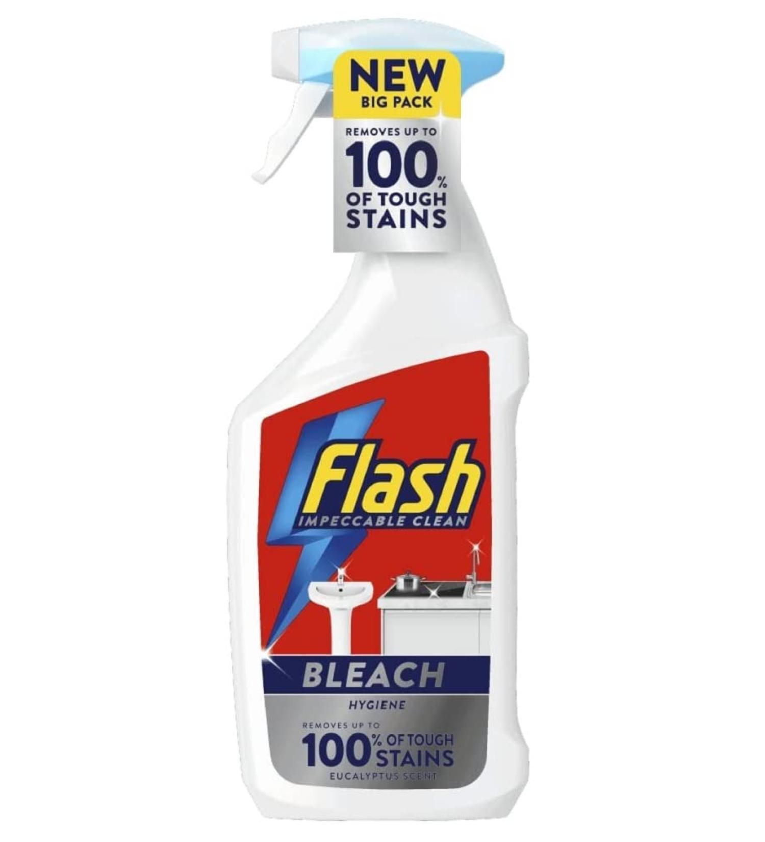 Flash Bleach Cleaning Spray with Eucalyptus Scent 800ml