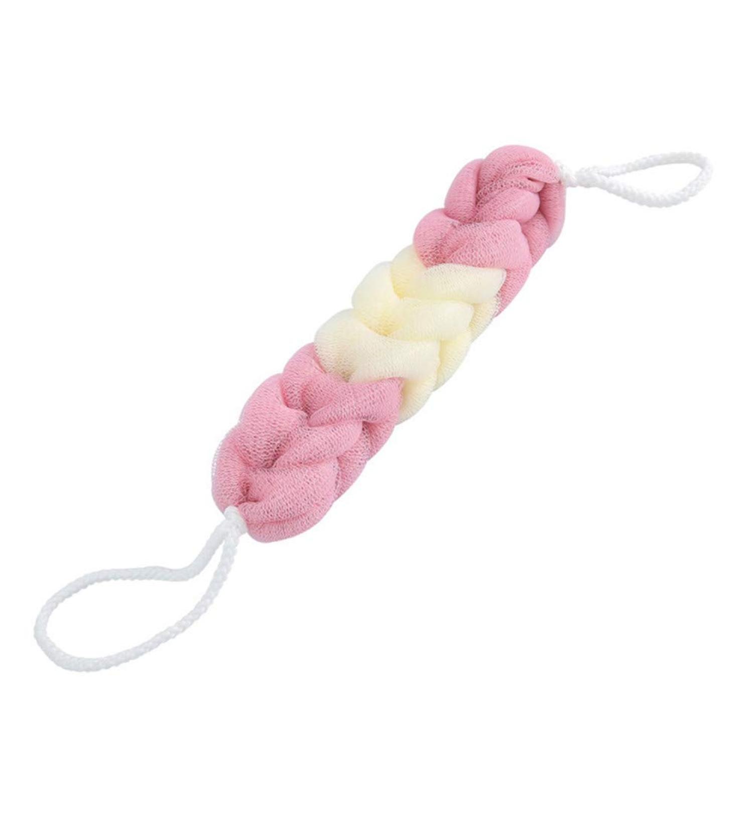 Natural Luffa Bathing Sponge - Eco-Friendly Shower Puff for Exfoliation & Dead Skin Removal - Pink Loofah Ball for Spa-Like Experience - Buy Online on GoSupps.com