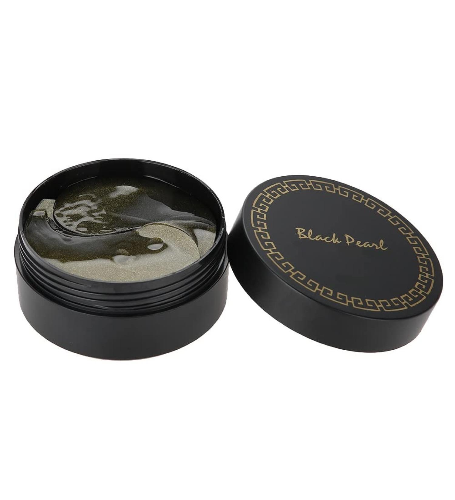Black Pearl Eye Masks Gel - 60 Pcs for Dark Circles Eye Bags & Firm Skin | Best Eye Care Solution - Buy Online on GoSupps.com