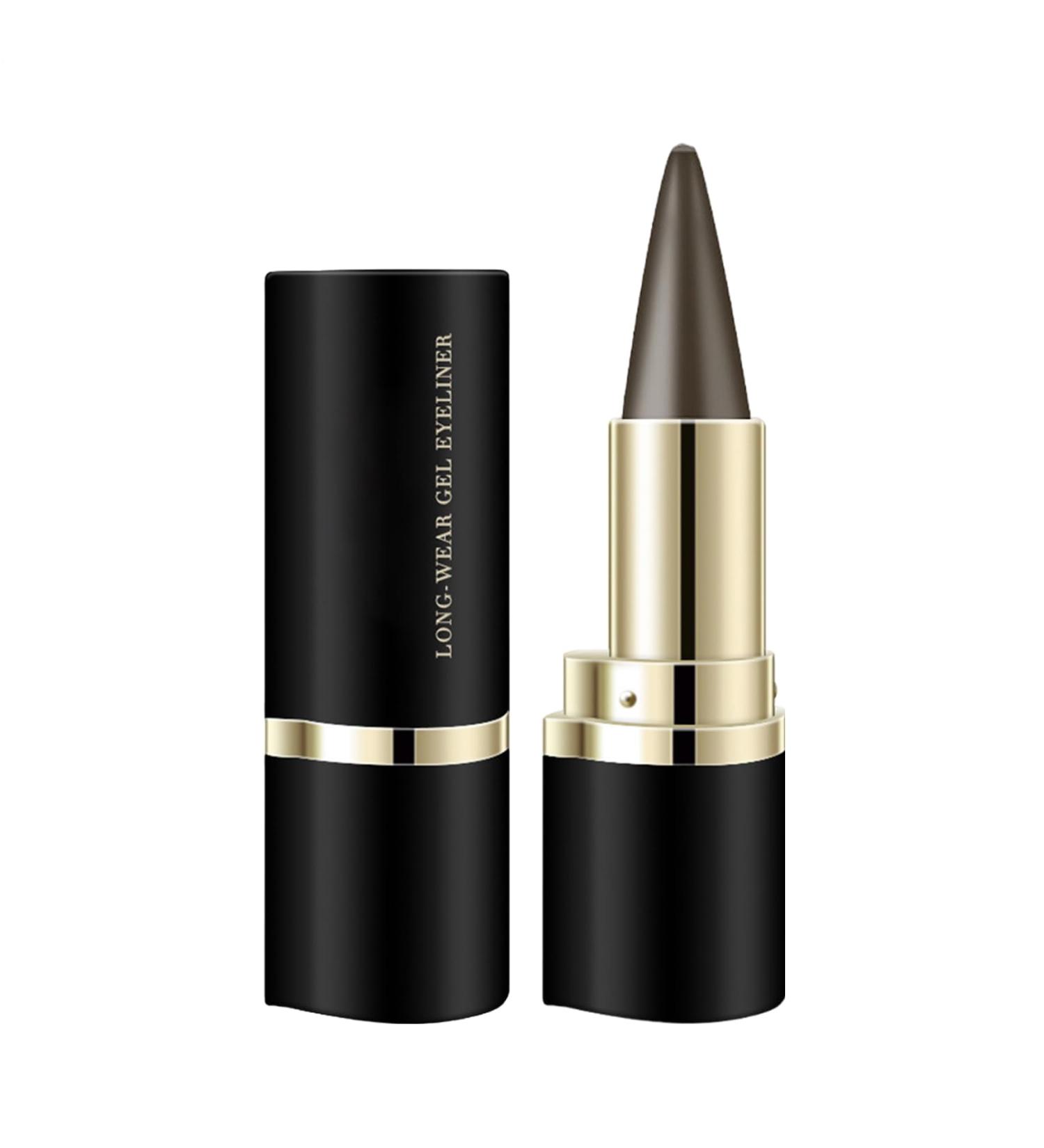WJnflQN Gel Liner Dark Defines lines waterproof eyeliner Dirtresistant makeup stick for outdoor party night work home daily use travel wedding brown - Buy Online on GoSupps.com