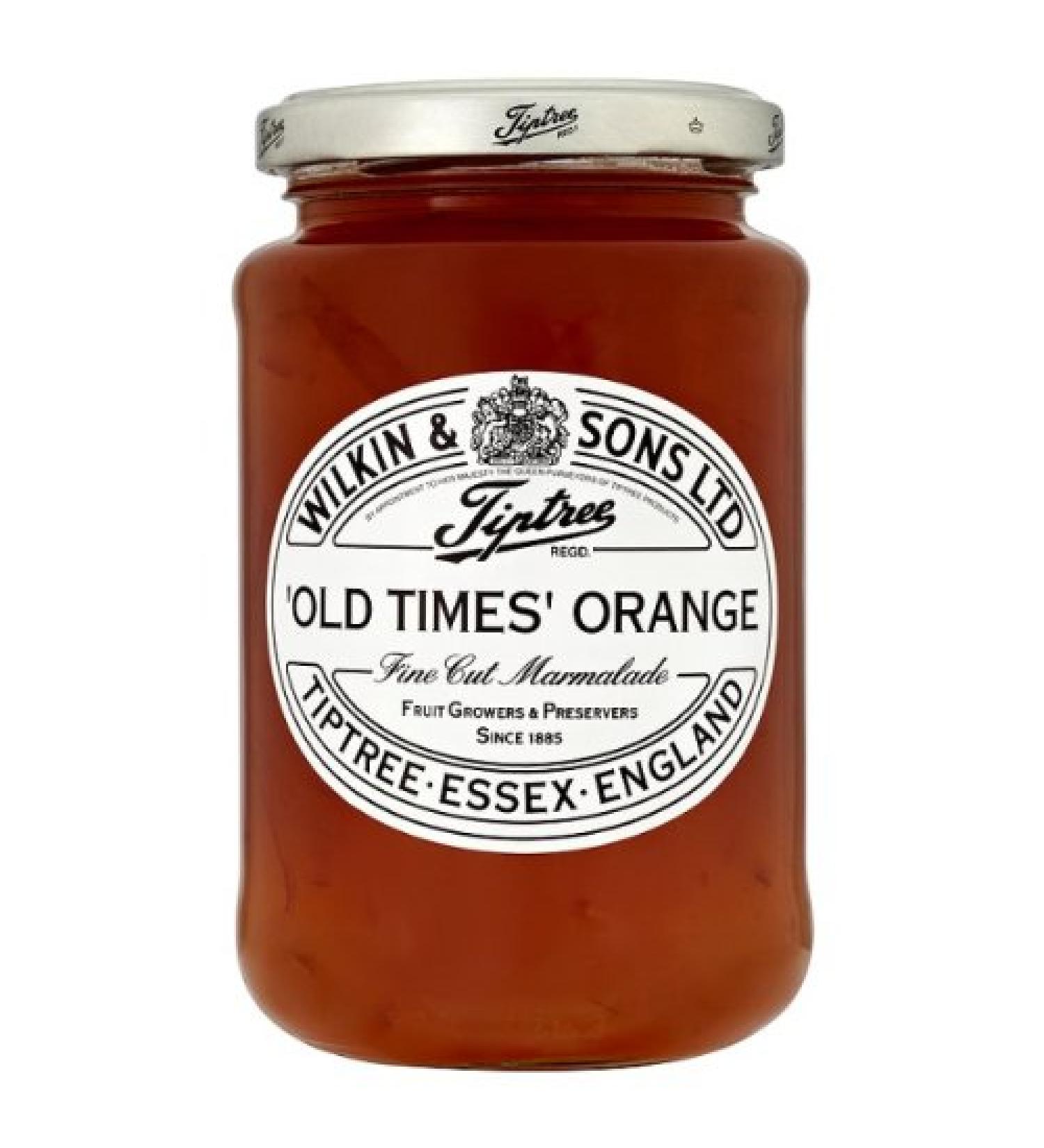 NIANWUDU ( 6 Pack ) Wilkin & Sons Ltd Tiptree 'Old Times' Orange Fine Cut Marmalade 454g