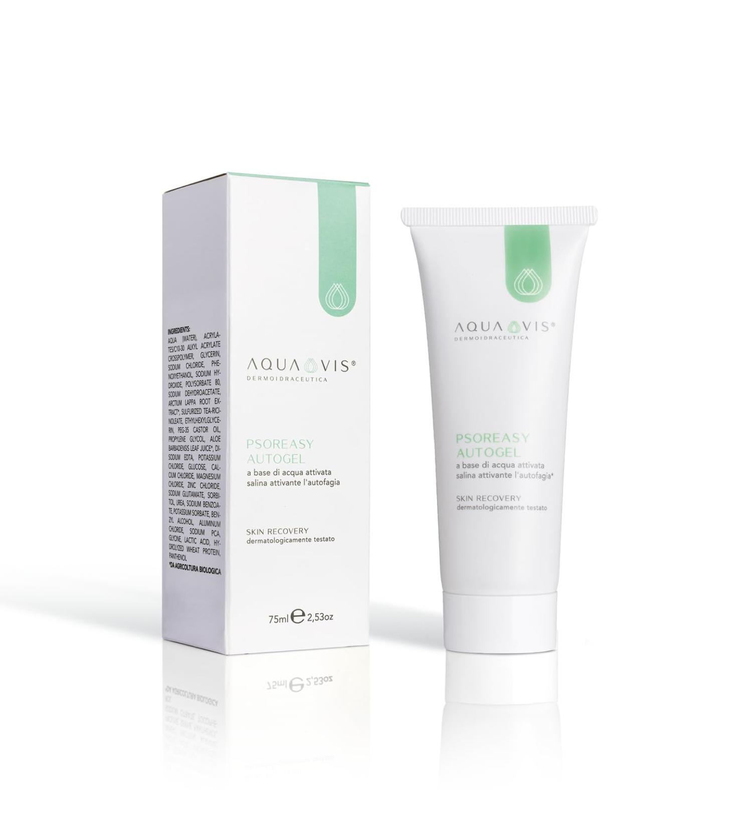 Aquavis PsorEasy Autogel Traitement apaisant pour peau psoriasique hydratant et apaisant. 75 ml - Buy Online on GoSupps.com