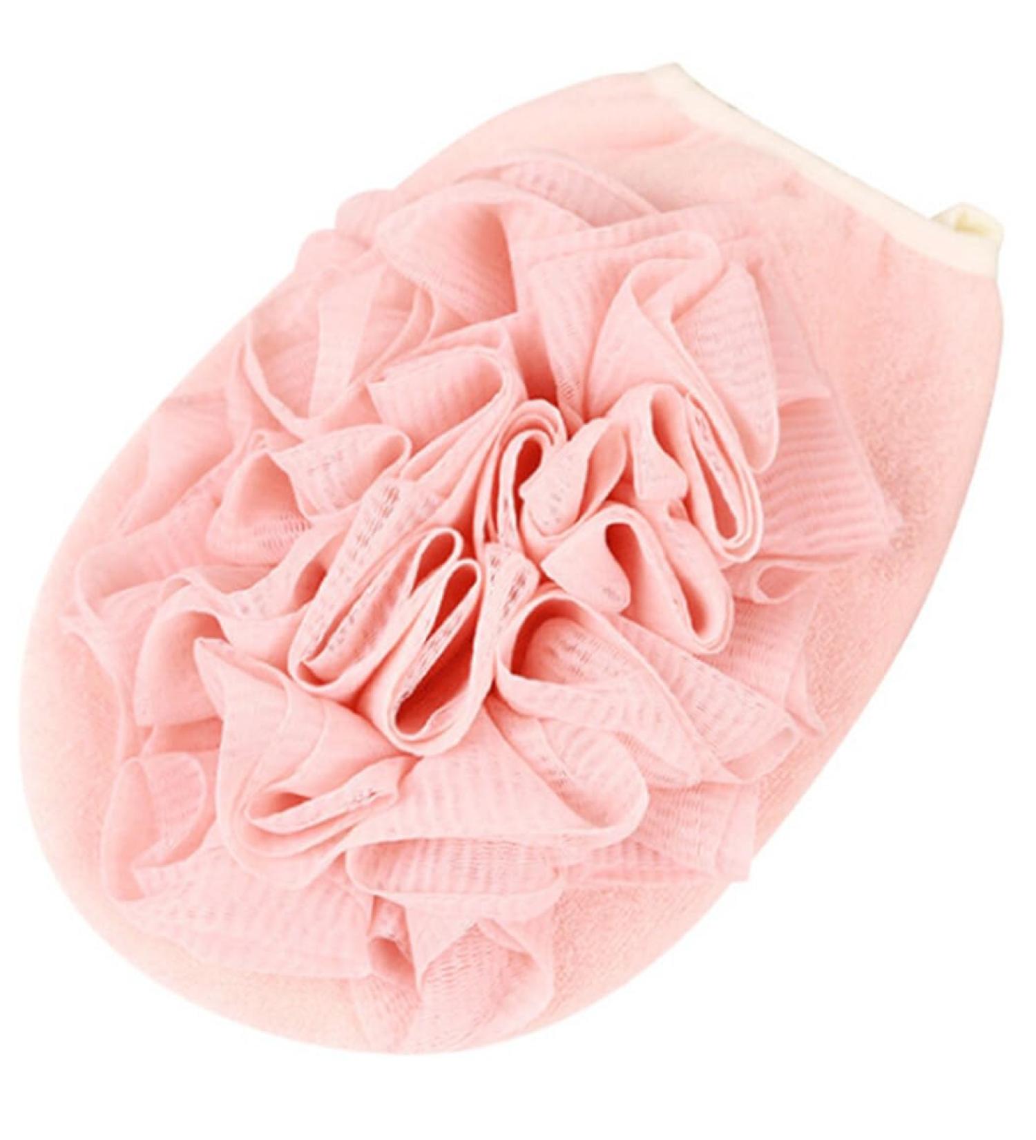 Large Elastic Soft Non-Slip Mesh Body Wash Puff Sponge Glove - Multifunctional Bath Mitt for All Skin Types - International Shipping Available - Buy Online on GoSupps.com