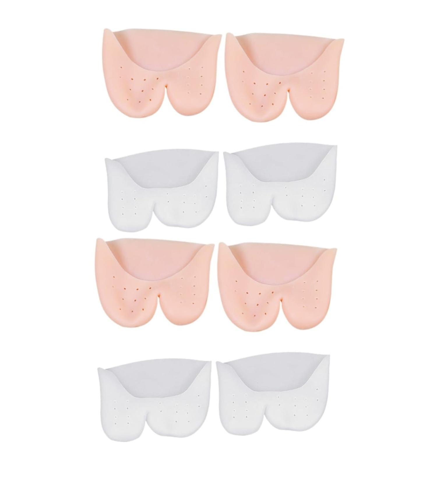 Buy Healifty Big Toe Protectors - 4 Pairs Gel Cushion Foot Metatarsal Pads for Men | Toe Caps & Soft Shoe Covers - Buy Online on GoSupps.com