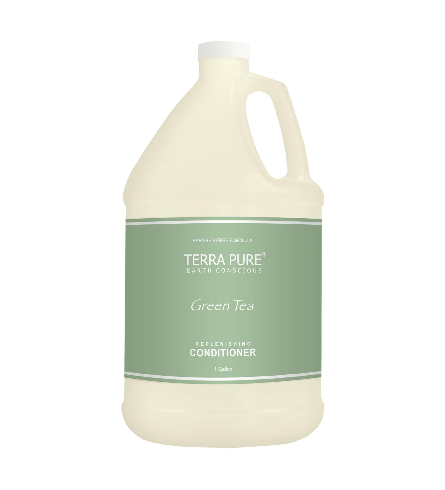 Terra Pure Green Tea Hotel Conditioner - 1 Gallon Refill for Hospitality & Vacation Rentals - Buy Online on GoSupps.com