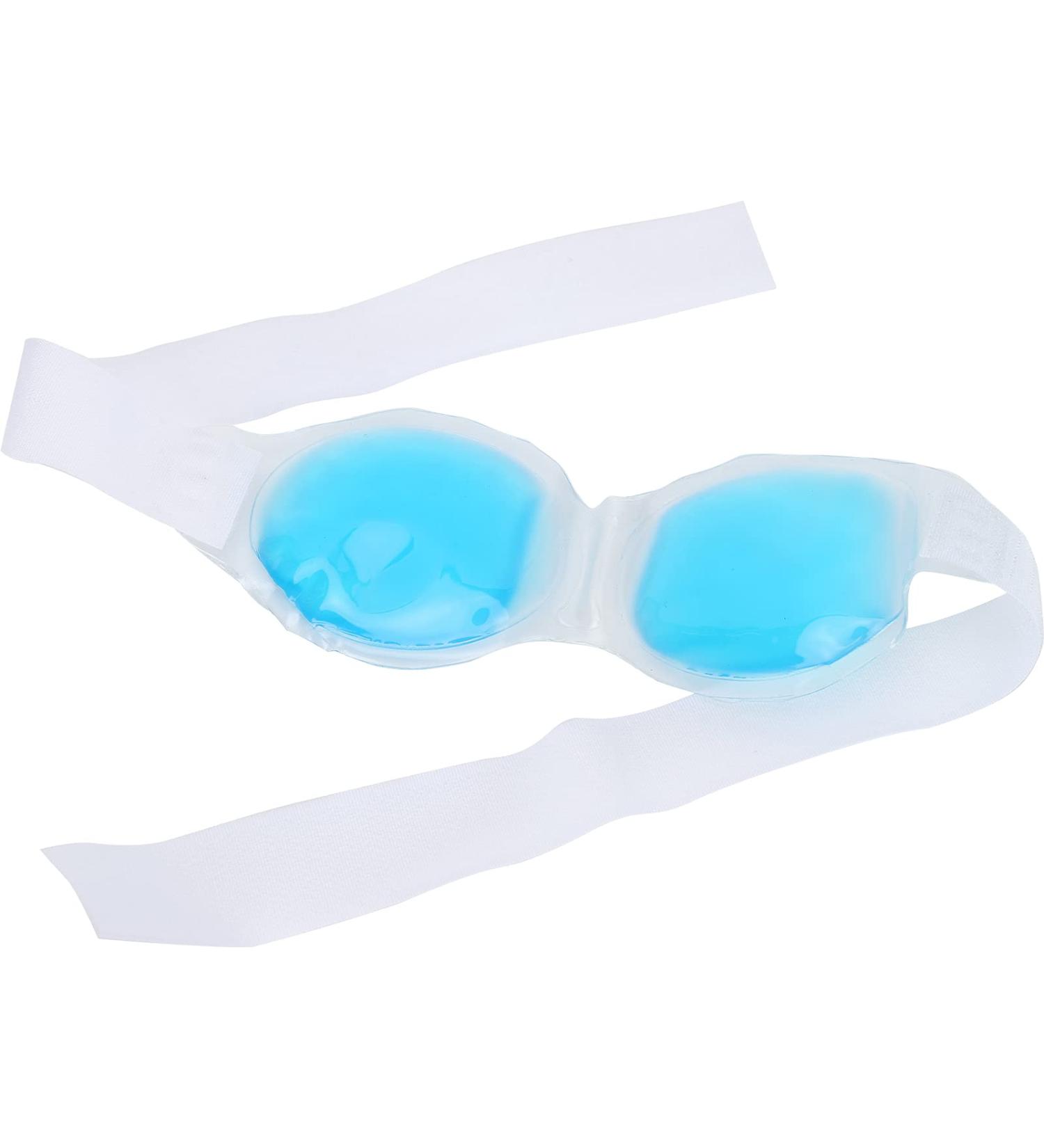 TITADONG Cooling Eye Ice Pack with Gel Beads Reusable Washable Eye Gel Pack for Pain Fatigue Stress Relief Hot Cold Compress Gel Beads Eye Cover for Removing Dark Circles and Puffiness - Buy Online on GoSupps.com