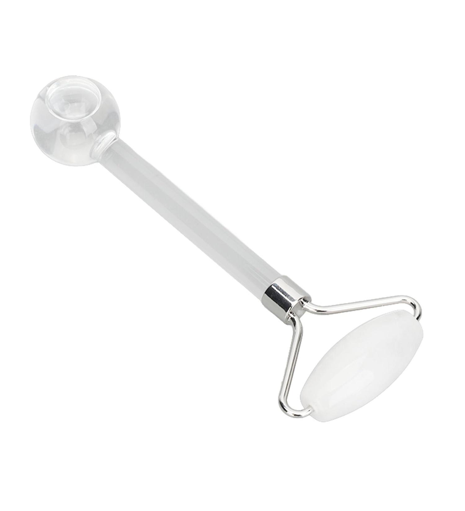 Jade Roller & 2-in-1 Face Massager - GUA-SHA Facial Tools for Home Use | Jadestein Skin Care Device - Eye Massage & Facial Lifting - Buy Online on GoSupps.com