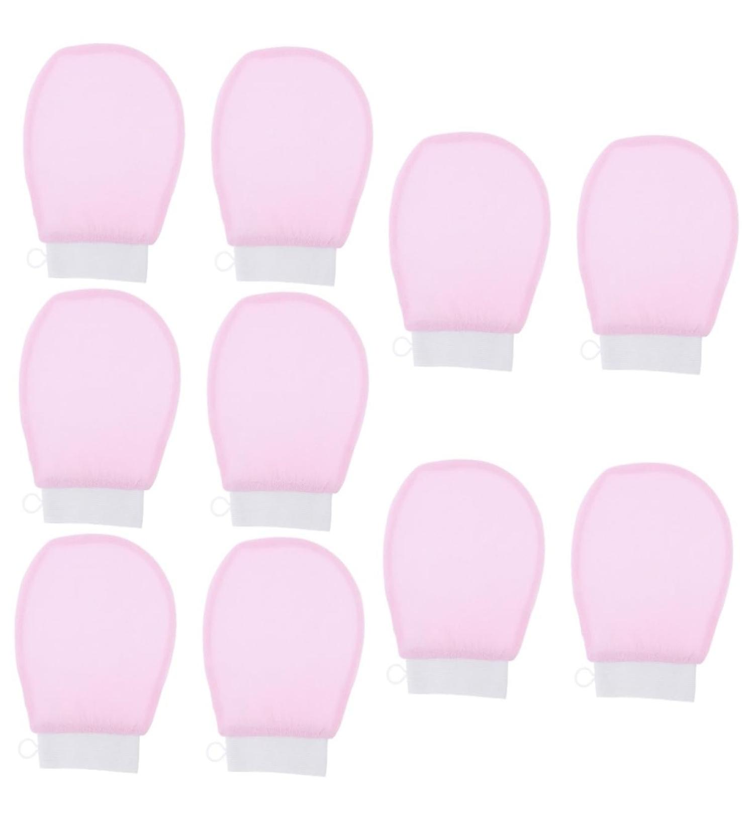 POPETPOP 5 Pairs Bath Gloves Bath Mitt Body Loofah Pad Glove Exfoliating Shower Gloves Korean Exfoliating Gloves Shower Wash Mitt Accessories Shower Supplies Back Pad Face Miss - Buy Online on GoSupps.com